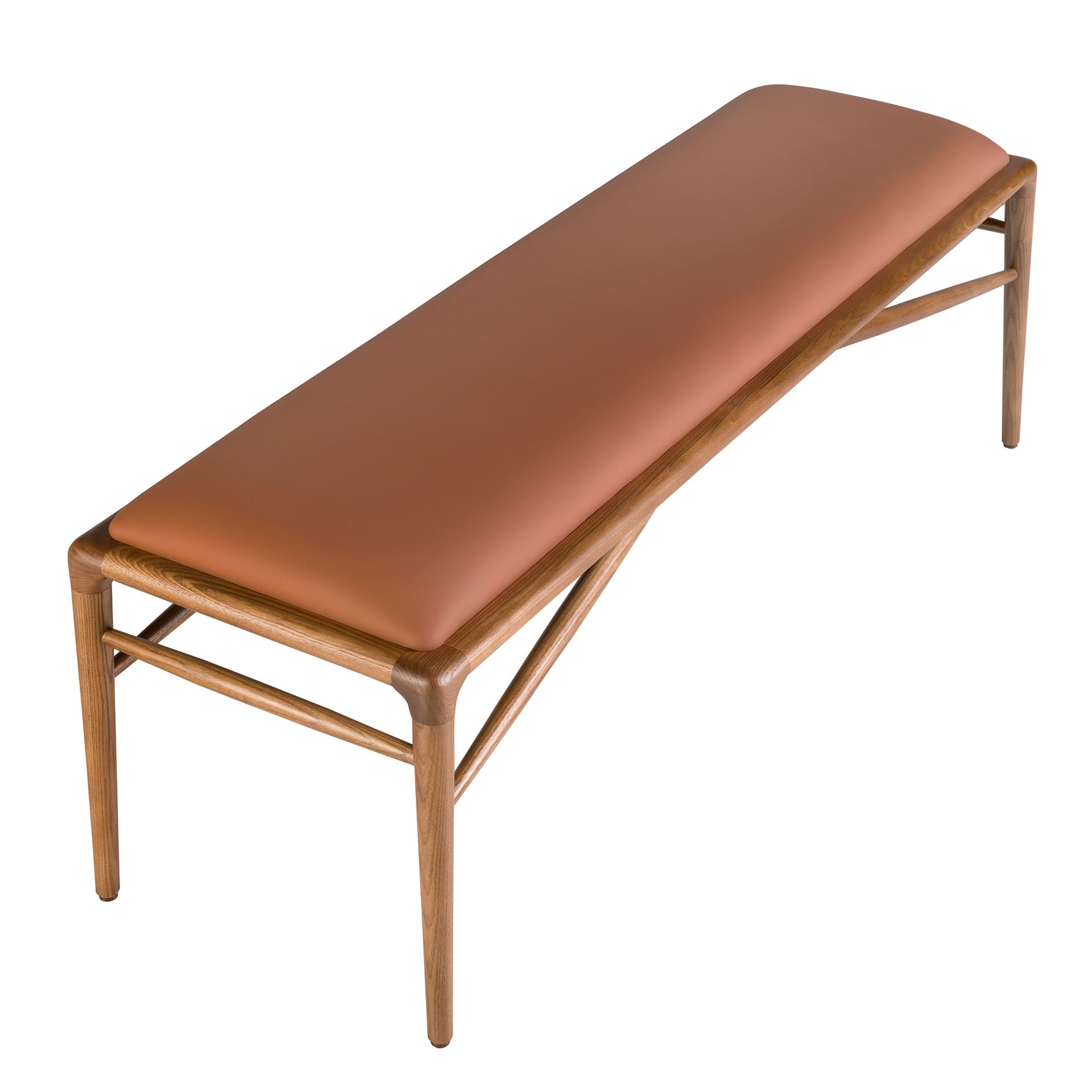 Bank Kunstleder Braun