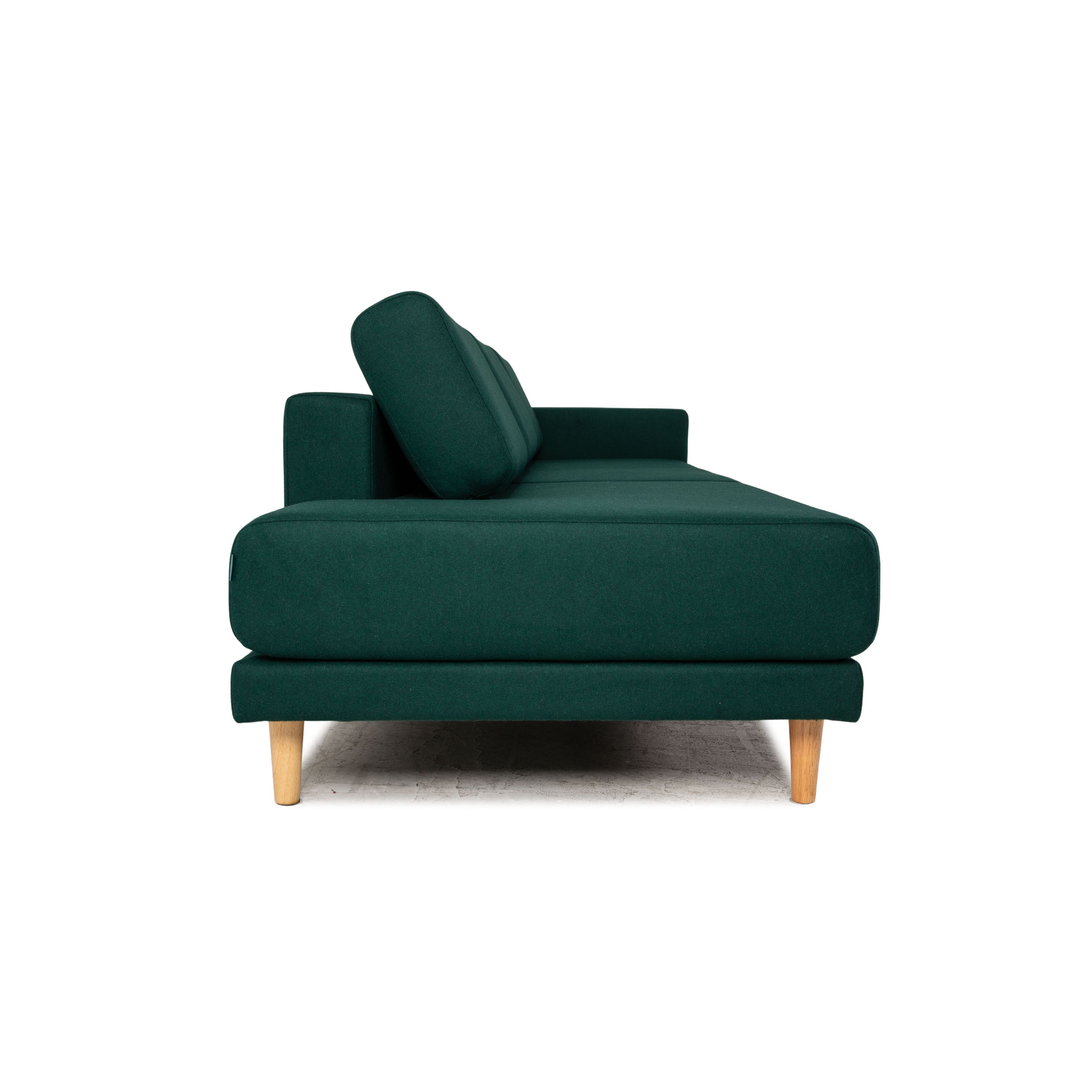 TYME Sofa 3-Sitzer Stoff Grün