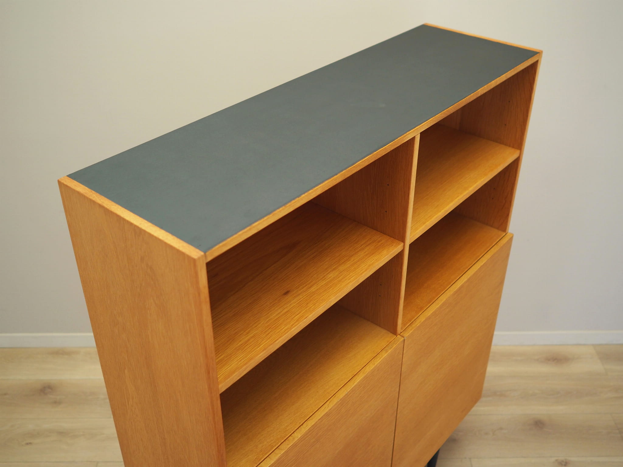 Bücherregal Holz Braun 1970er Jahre 