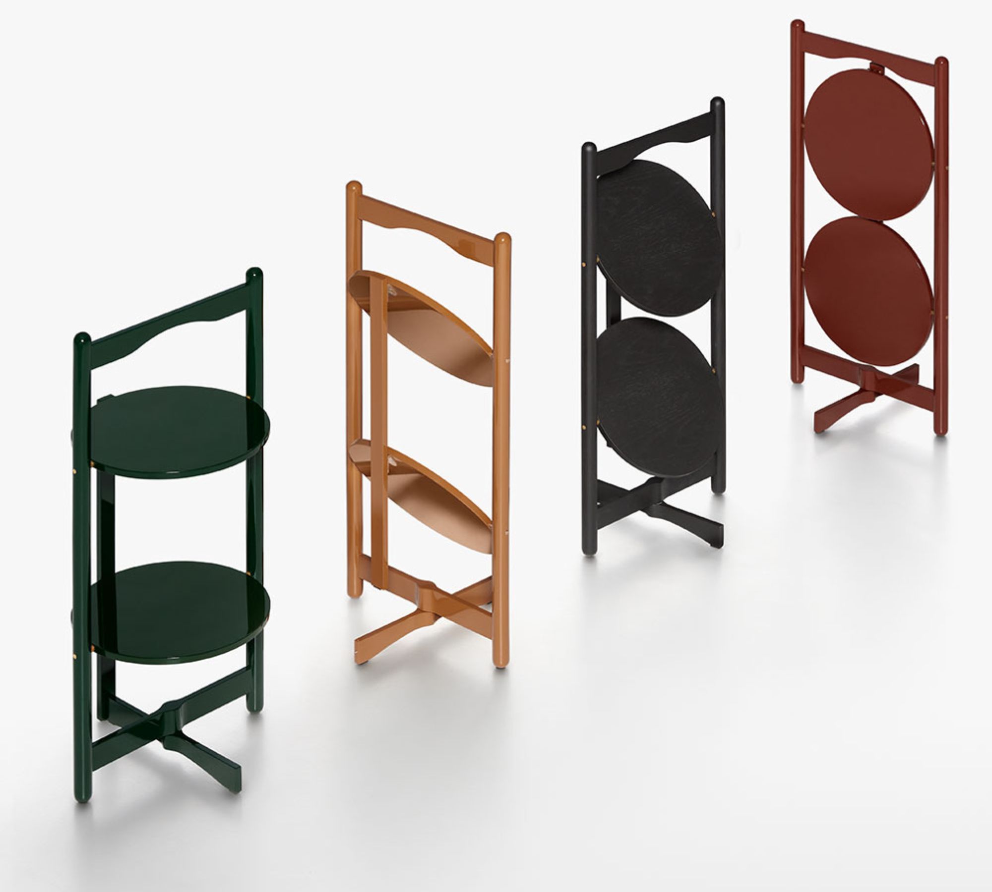 Florian Folding Table Wood Yellow