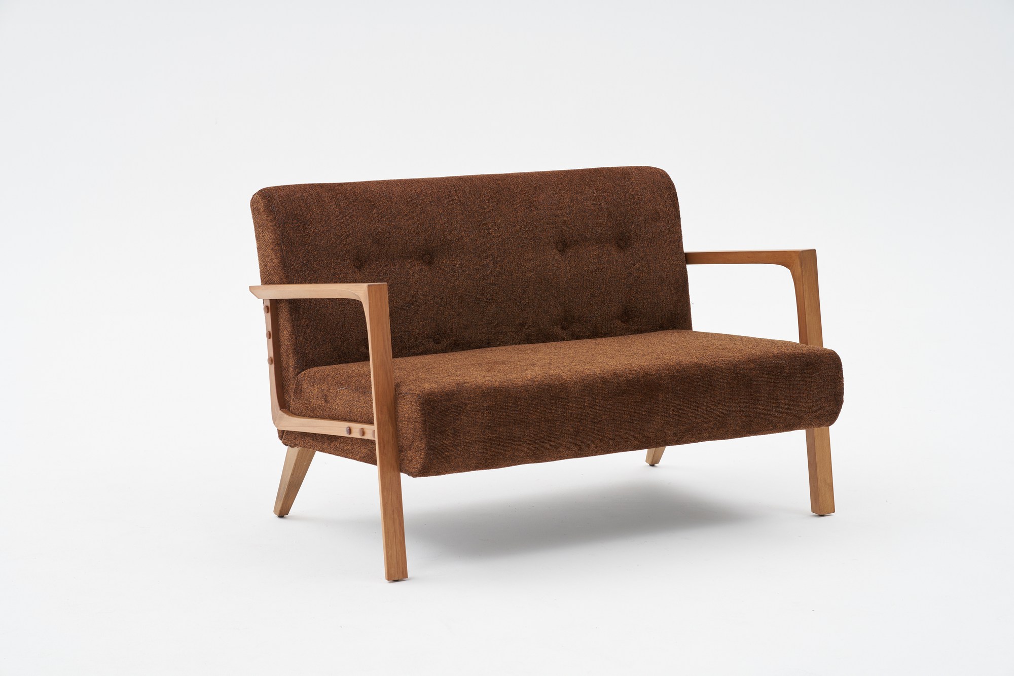 Kemer Sofa Buchenholz Braun