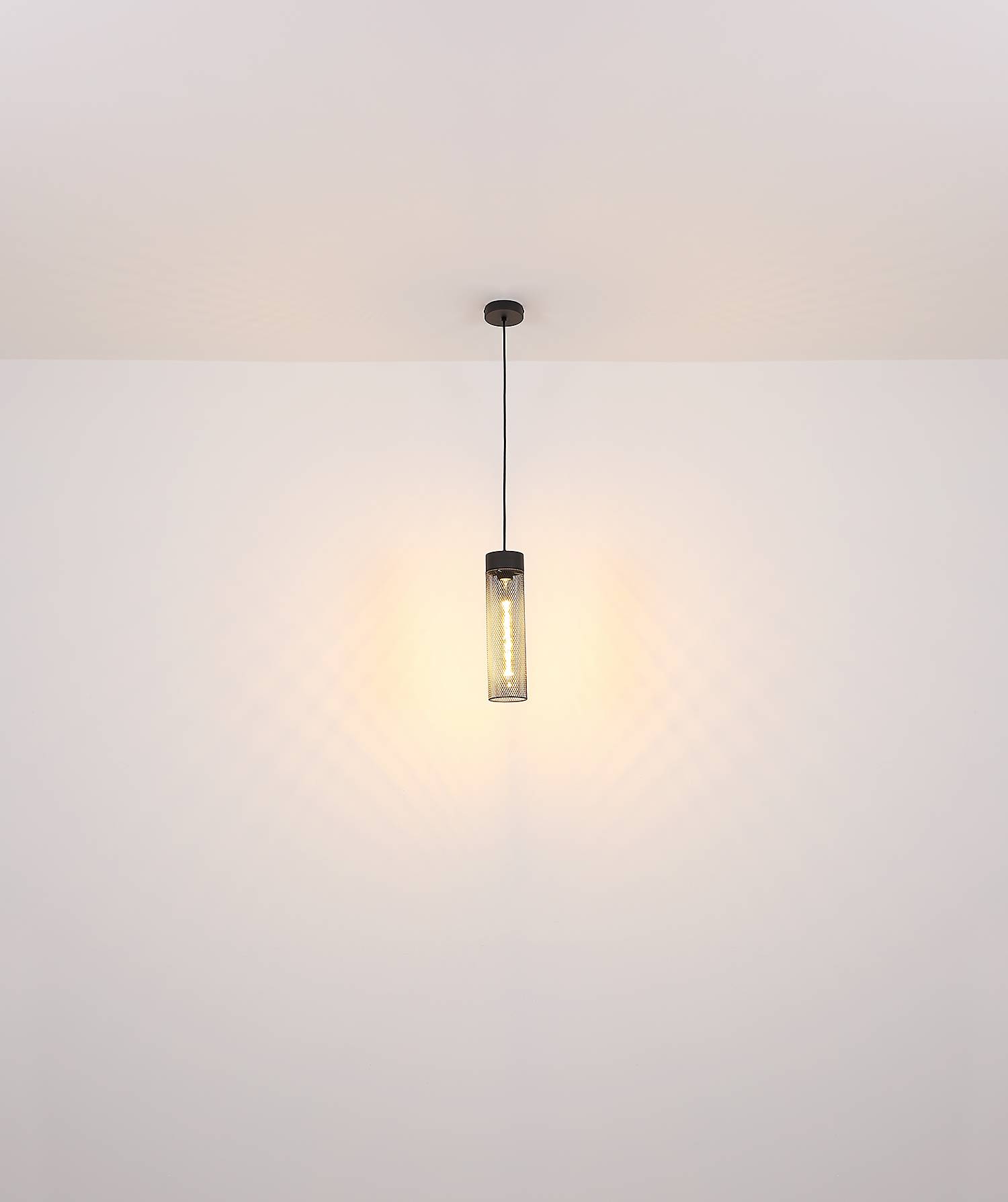 Pendant light Hans Iron 1-Light