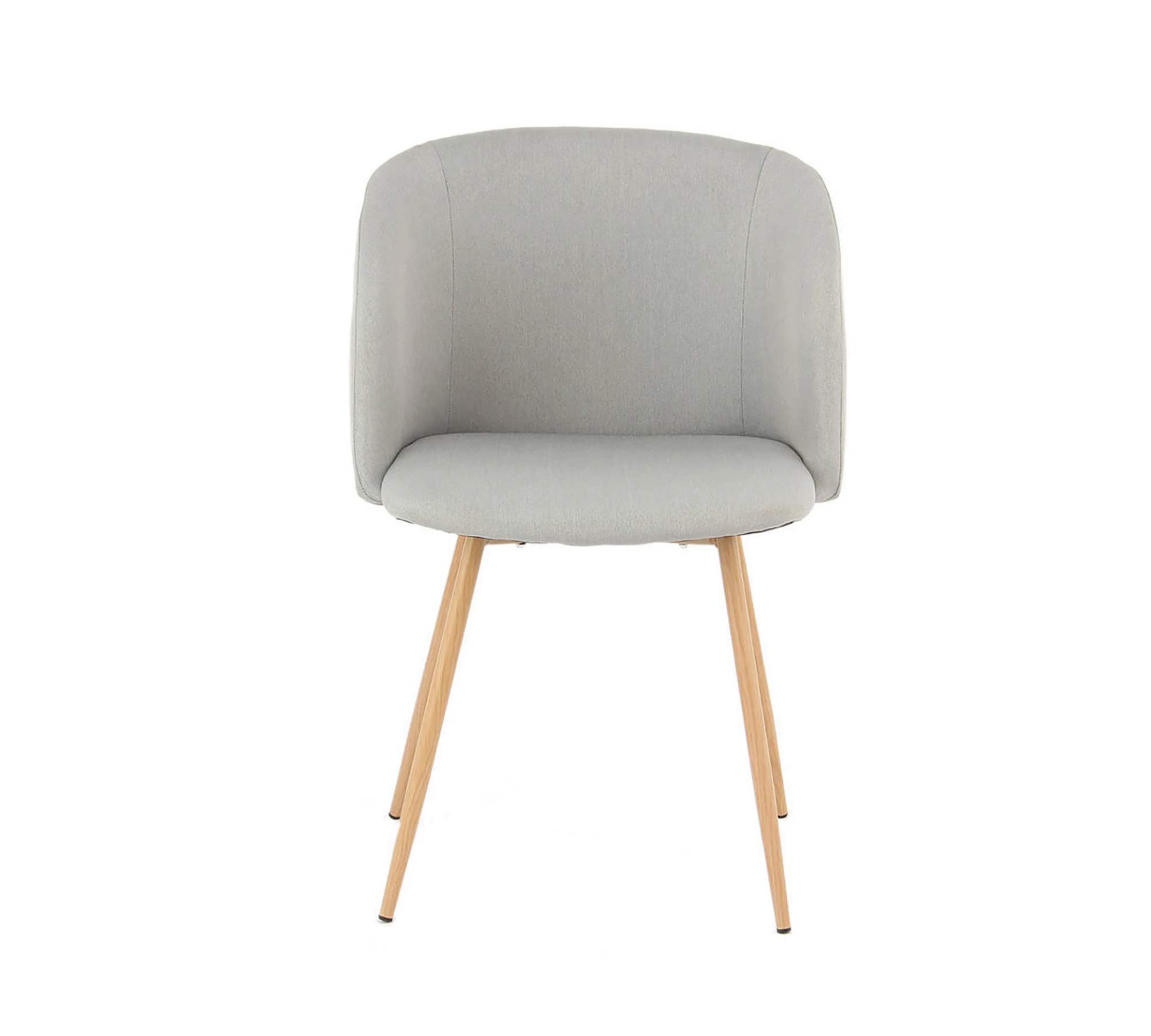 2x Esszimmerstuhl Samt Metall Beige