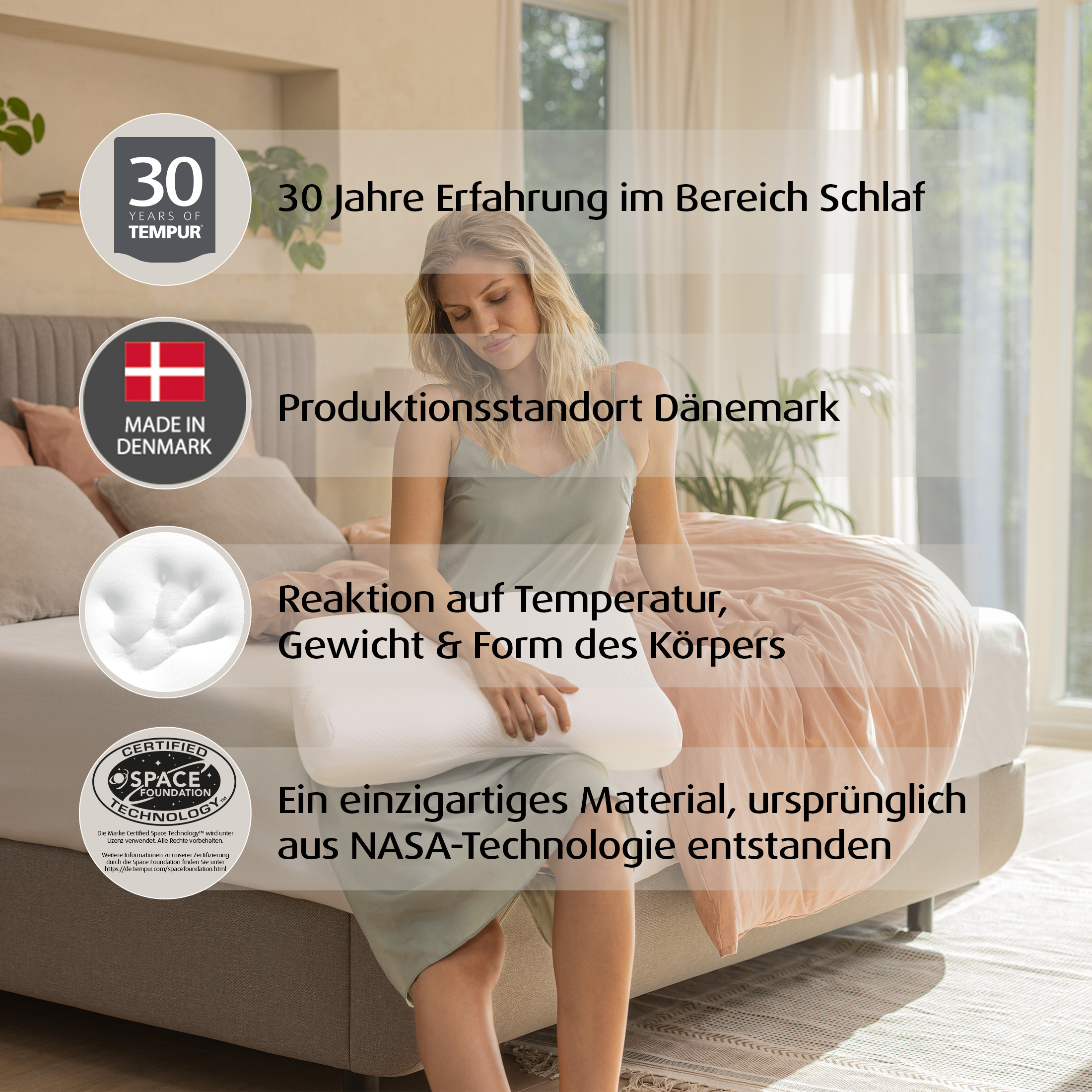 TEMPUR® ErgoPlus MDV Schlafkissen M