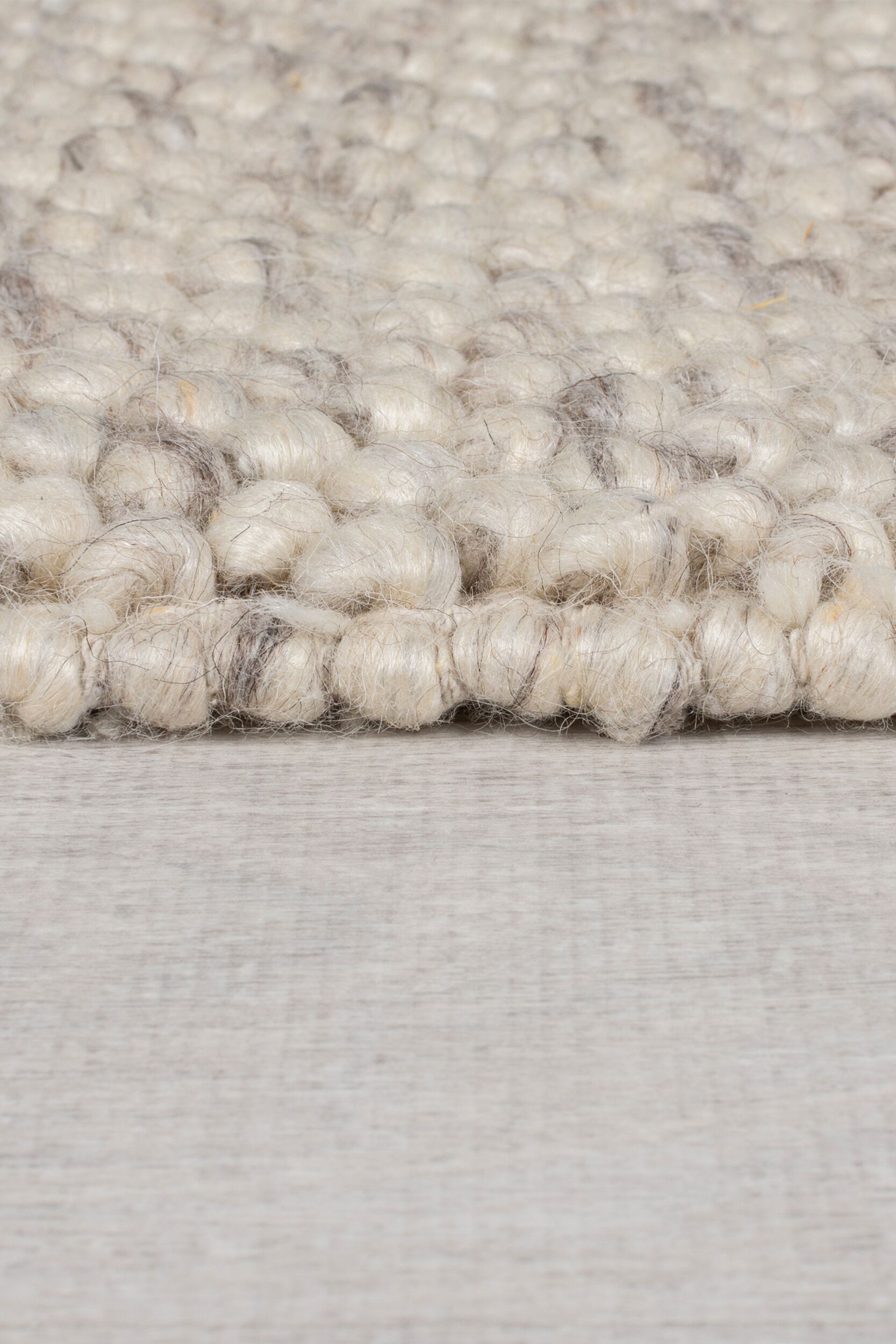 Minerals Border Teppich Hellbraun 60x230cm