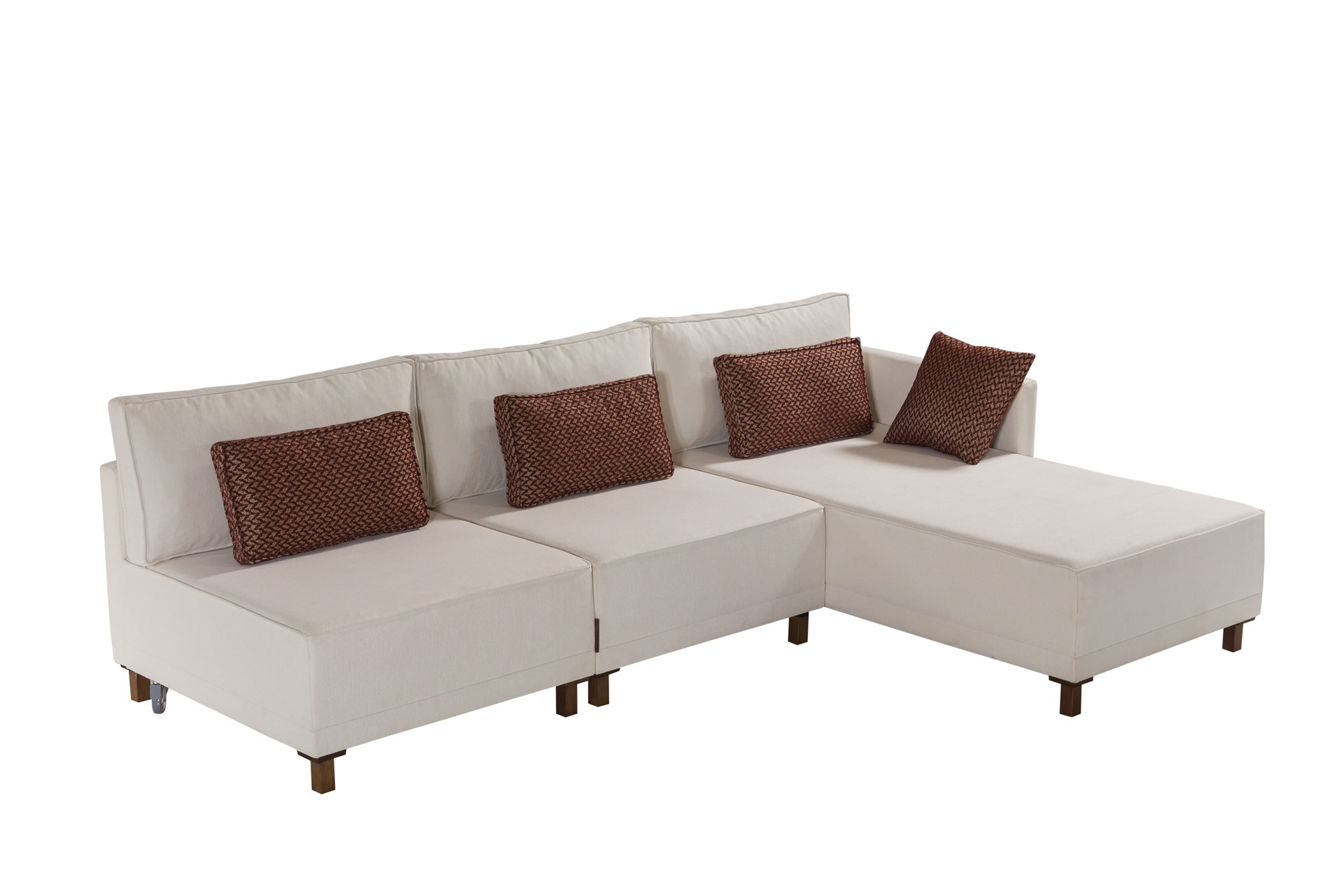 Matris Right Eckschlafsofa Beige