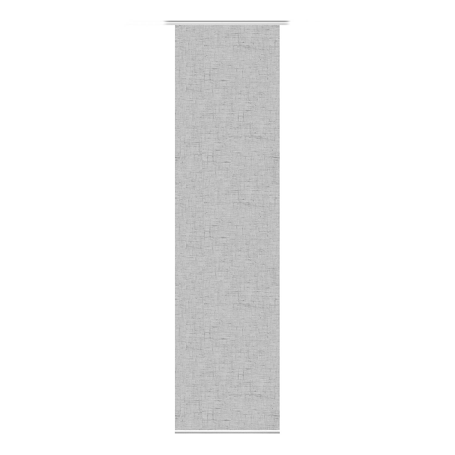 Schiebevorhang Pive Webstoff Silber 60 x 245 cm 1er Set