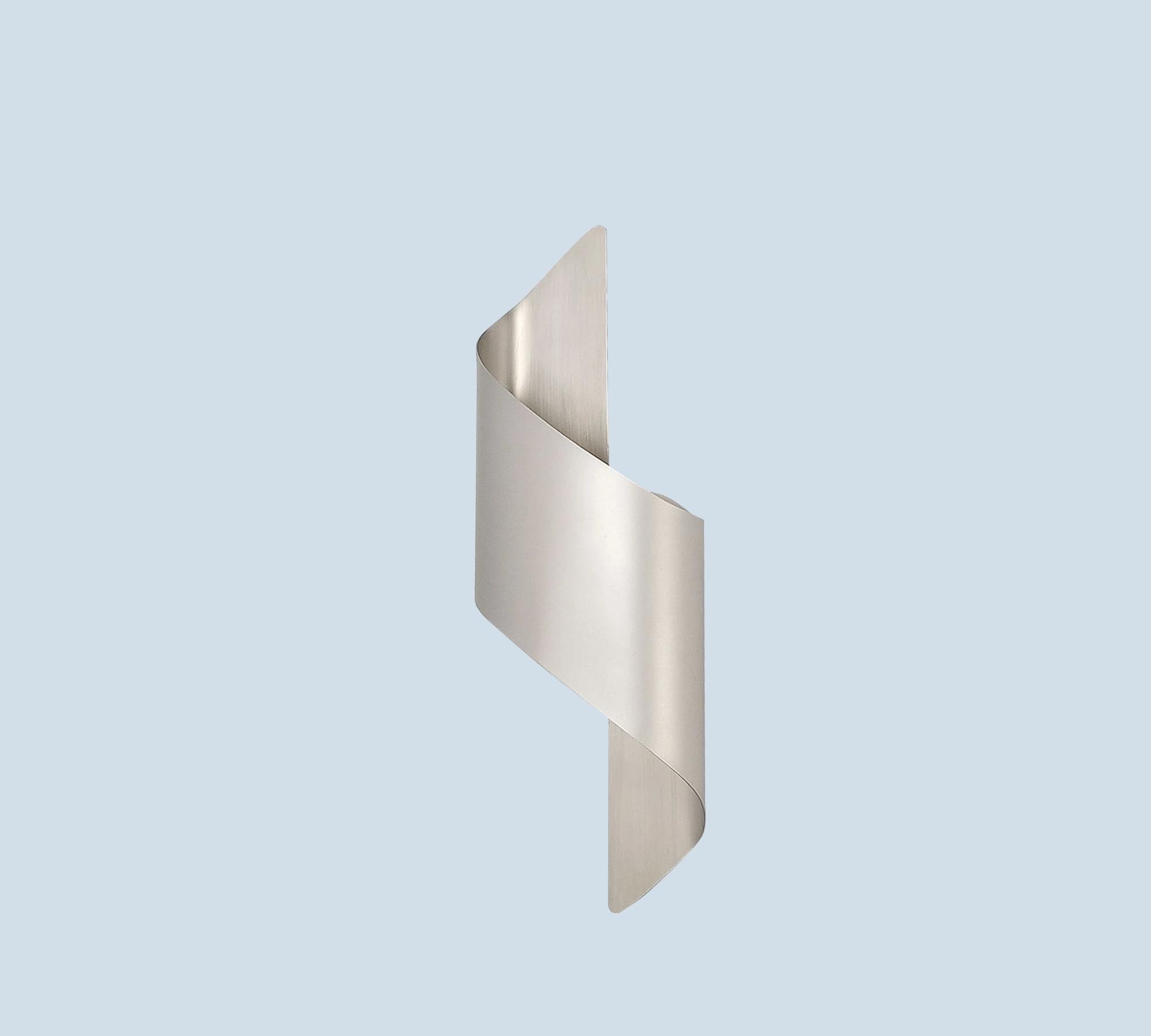 LED-Wand-/Deckenleuchte 1-Flammig Silber