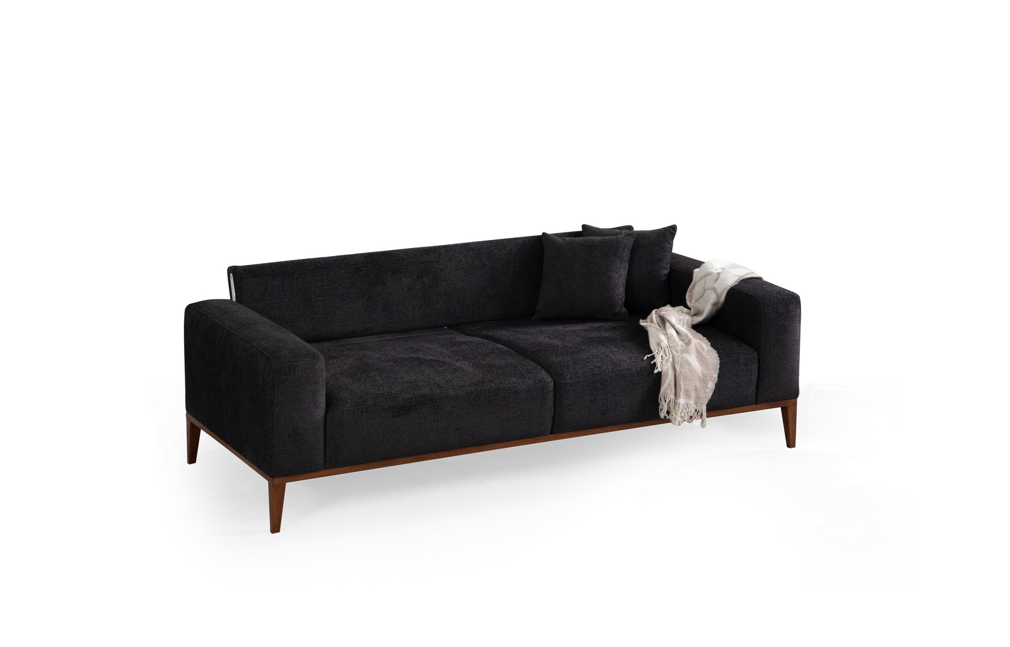 Sinor 3-seater sofa bed Dark grey