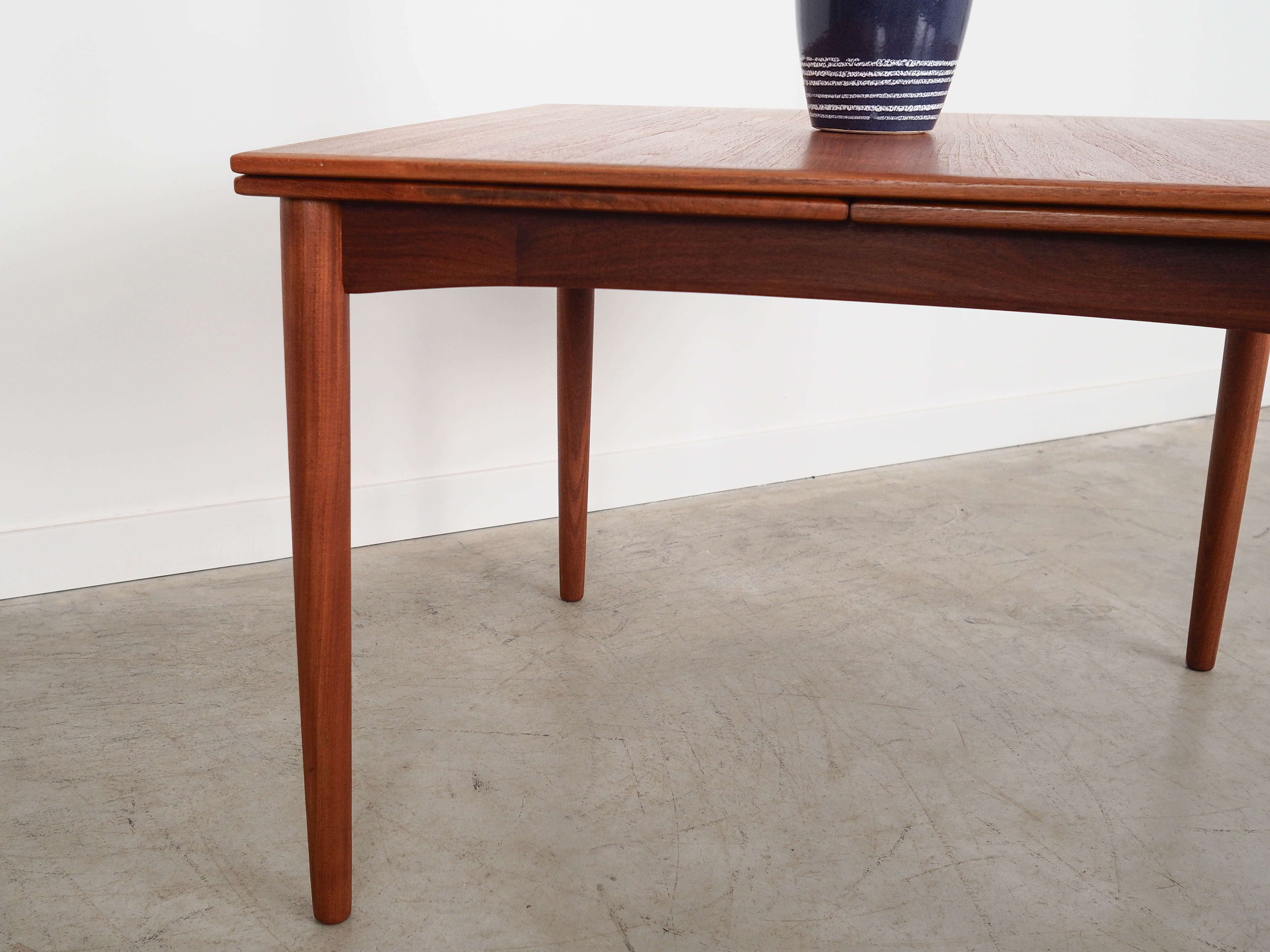 Teak table Brown 1970s