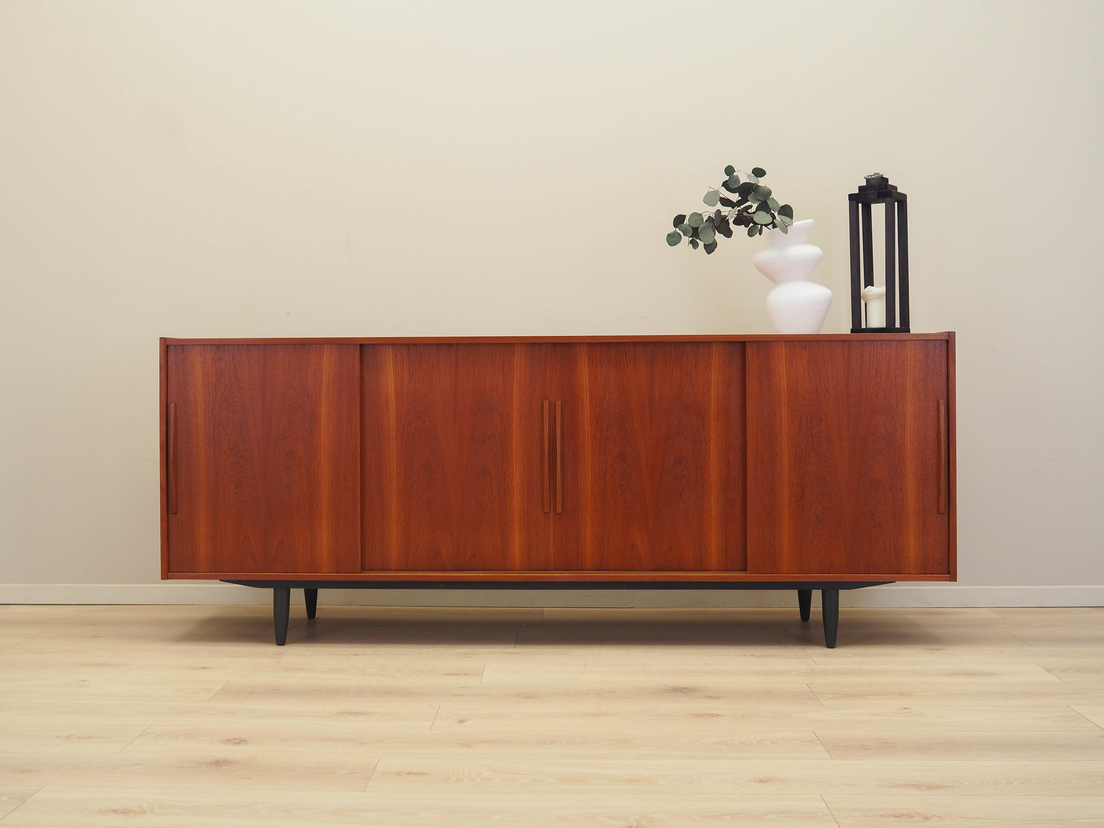 Teak sideboard brown 1970s