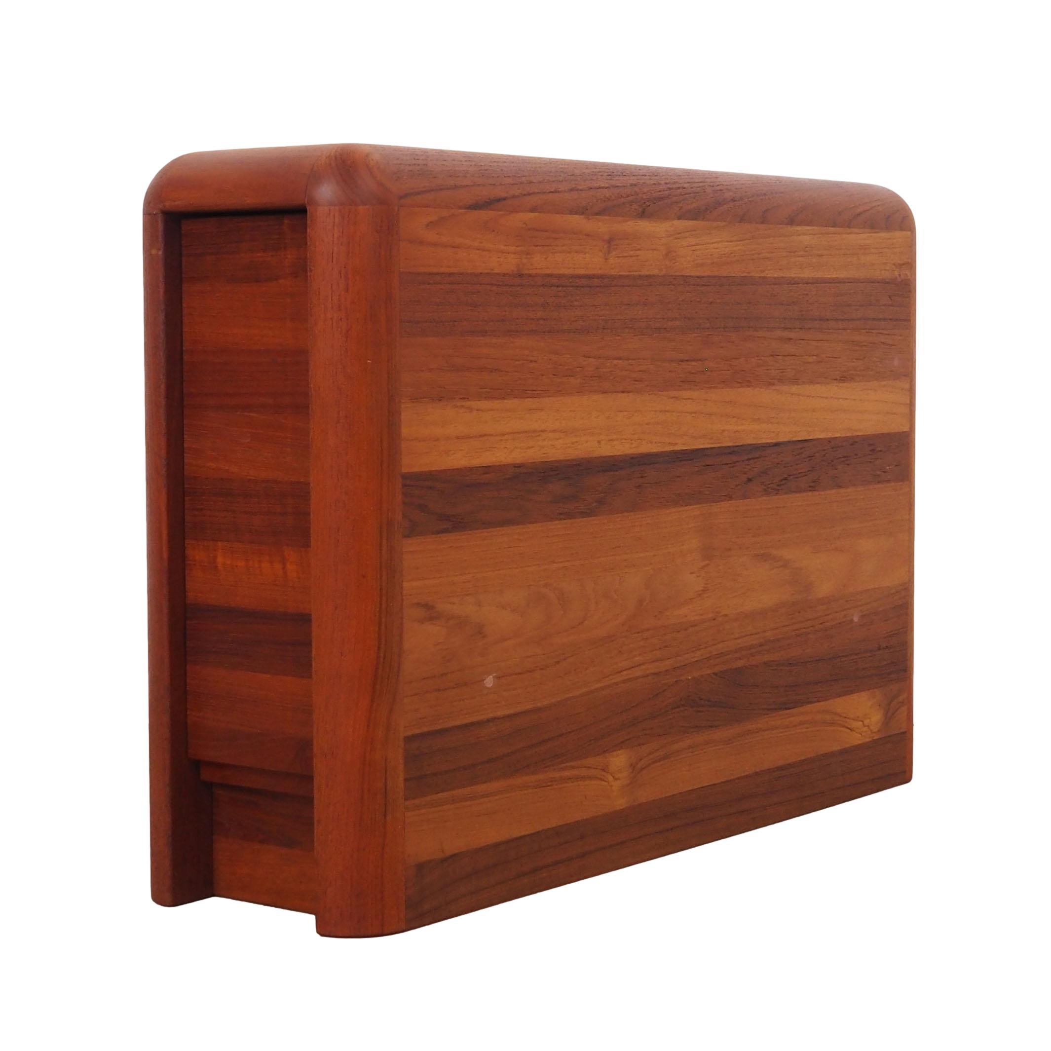 Bar vintage in teak marrone anni '70