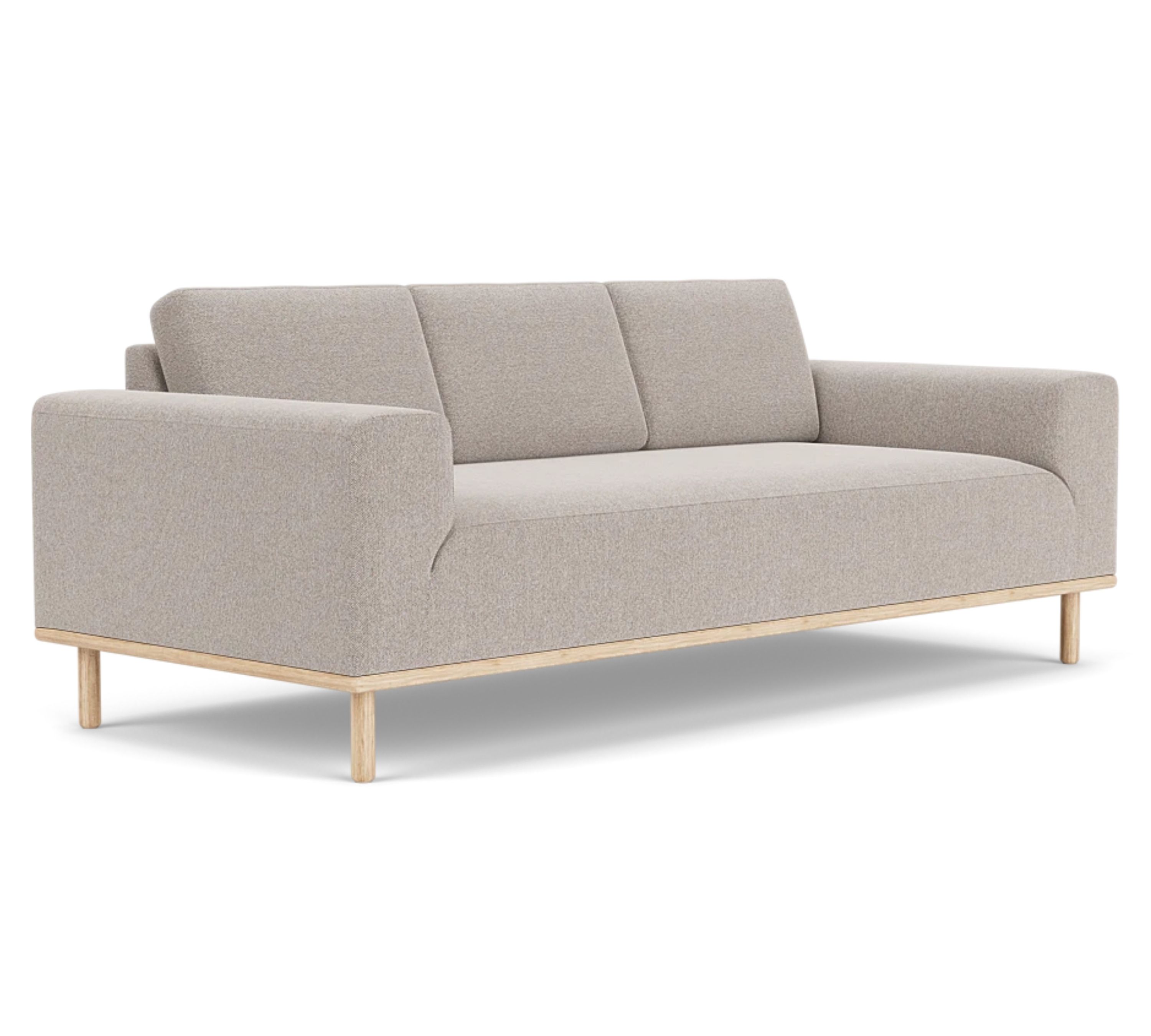 Vilmar Sofa 3-Sitzer Agnes Brown