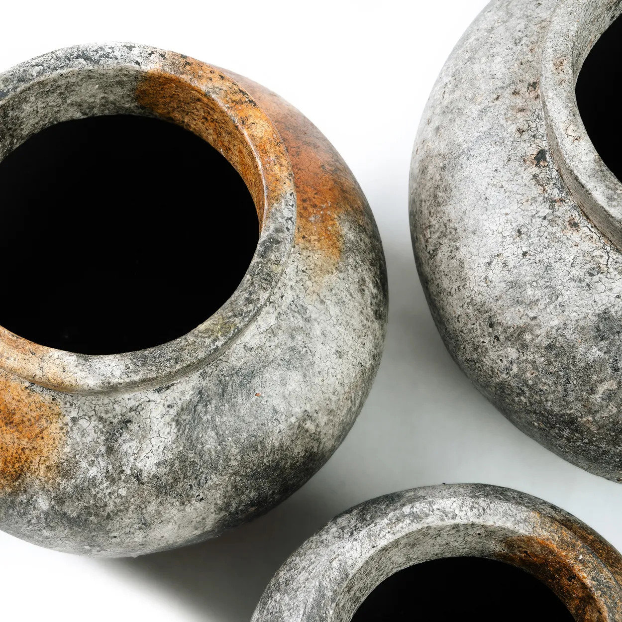 Funky Vase Grau