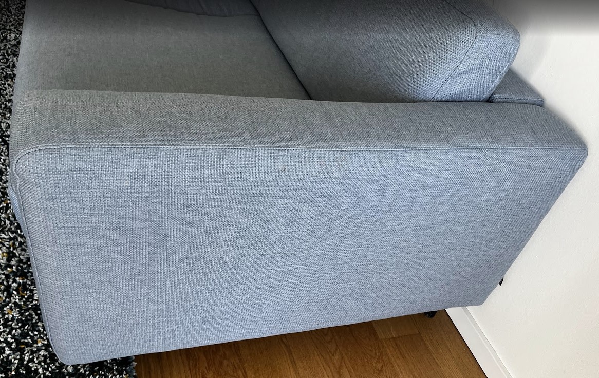 3-Seater Sofa Bed Blue