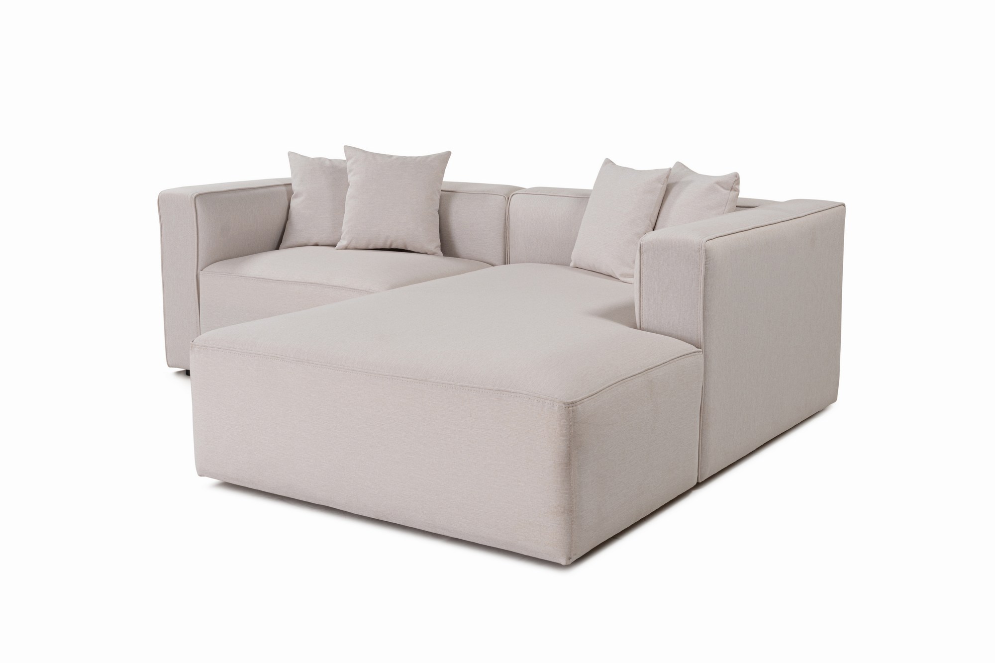 Mora Ecksofa Links Beige