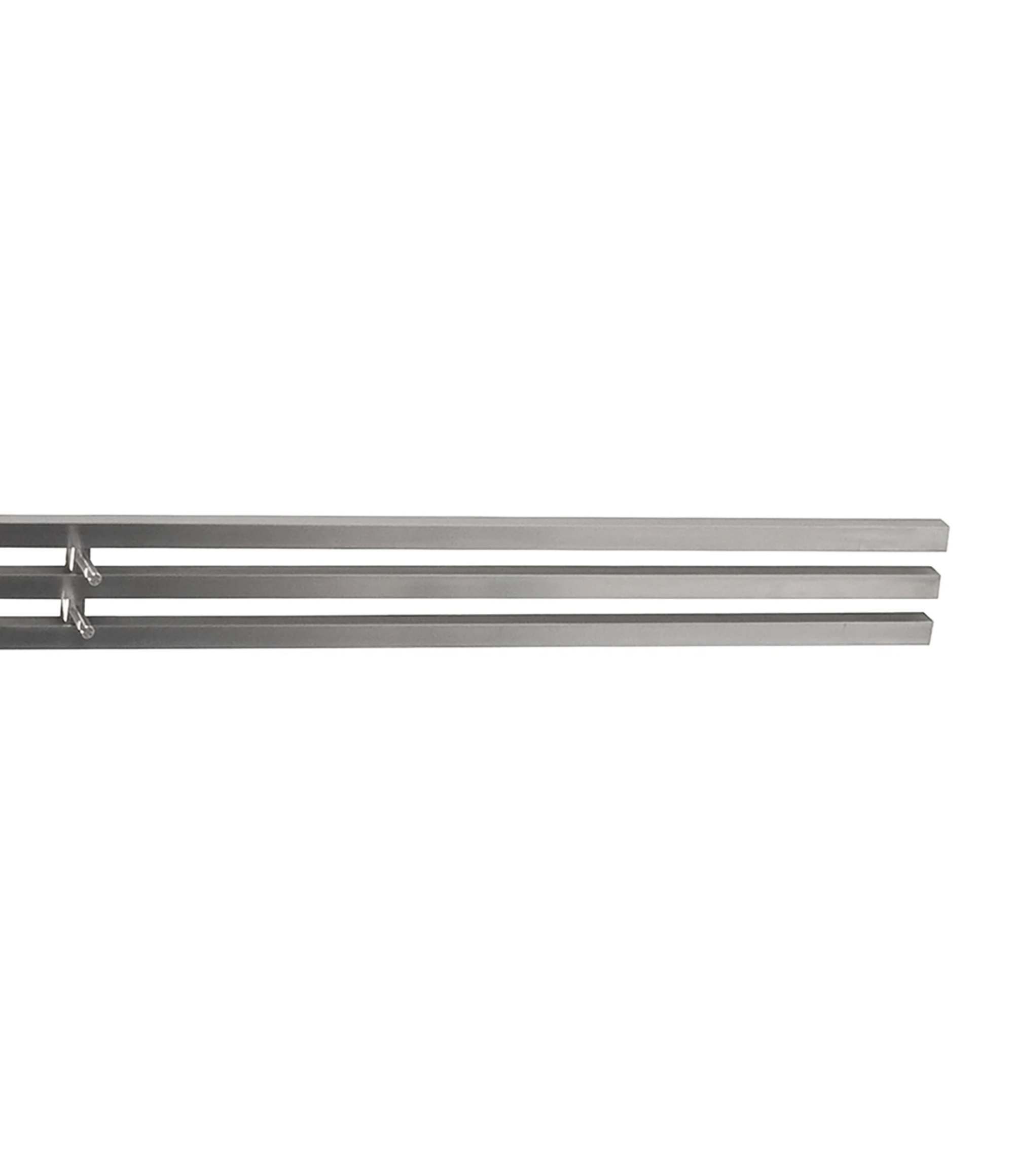 Garderobe Edelstahl Silber