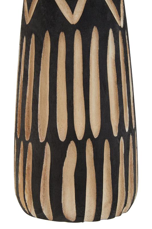 Arlo Kleine gravierte Holzvase
