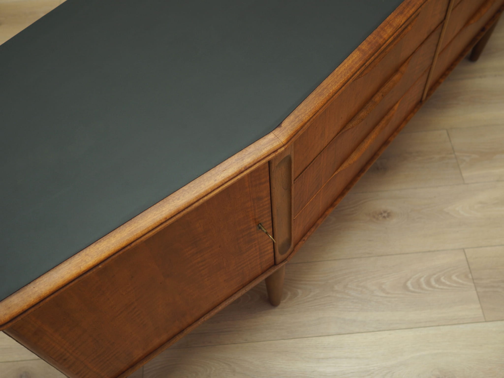 Vintage Sideboard Walnut Wood Brown 1960s