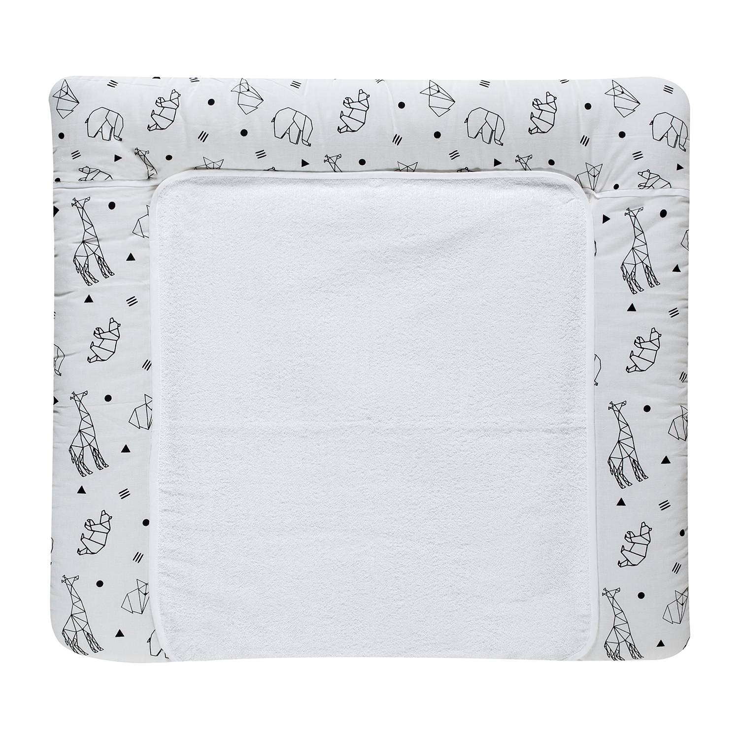 Changing pad Origami Cotton White