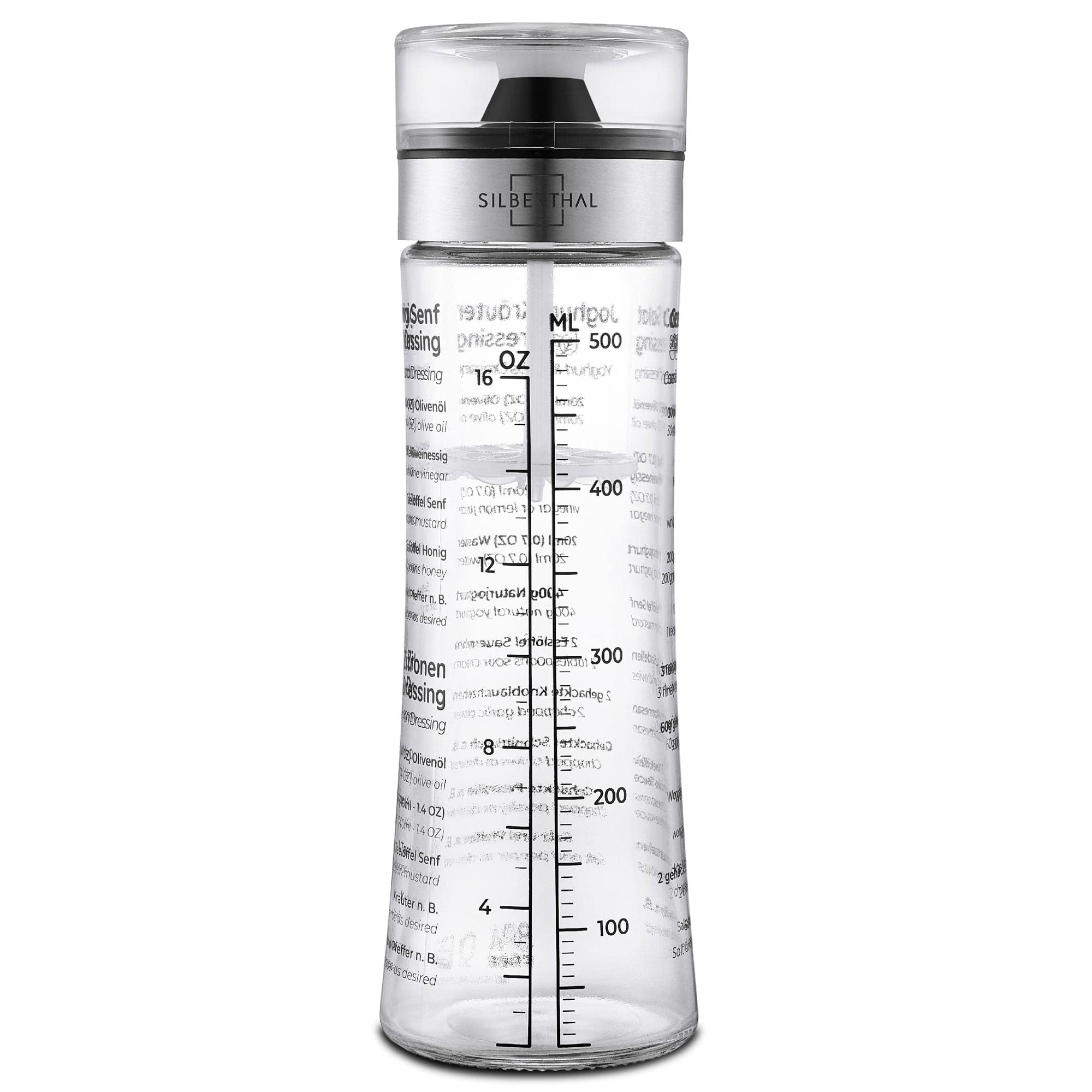 Dressingshaker Glas Transparent