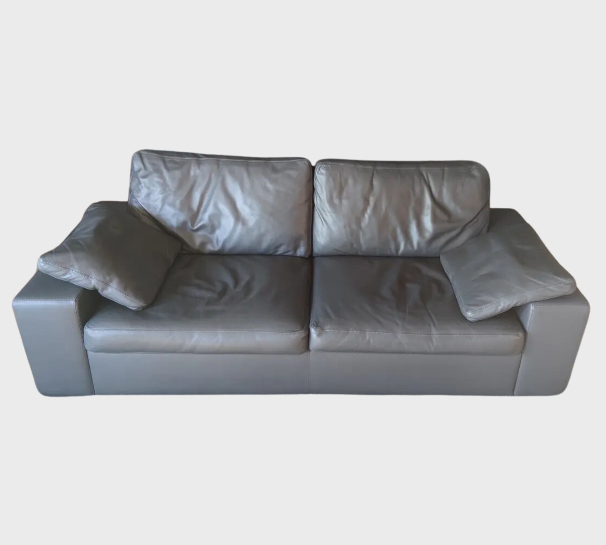 Conseta Sofa 3-Sitzer Leder Anthrazit