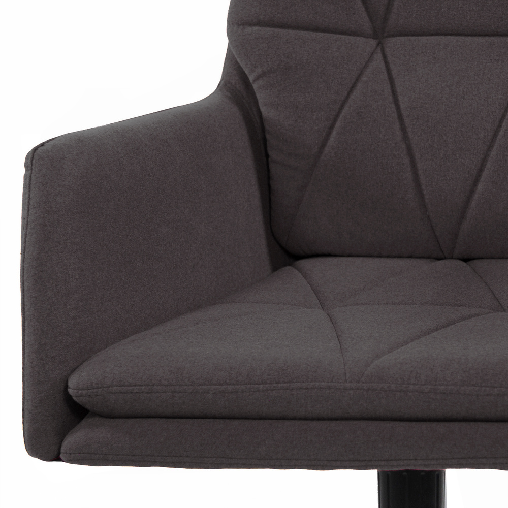 SHAKE 350 Sedia da ufficio girevole con rotelle tessuto grigio