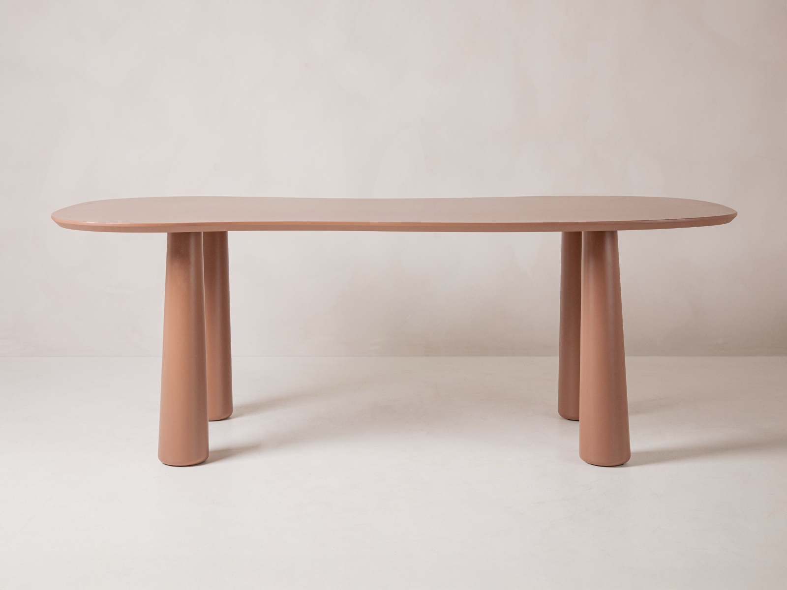 Pablo Dining Table 8-Seater Brown Amber