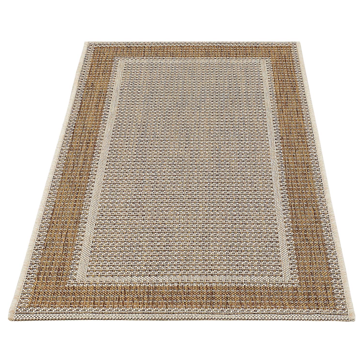 Indoor/Outdoor Runner Rug Arizona II Polypropylene Brown