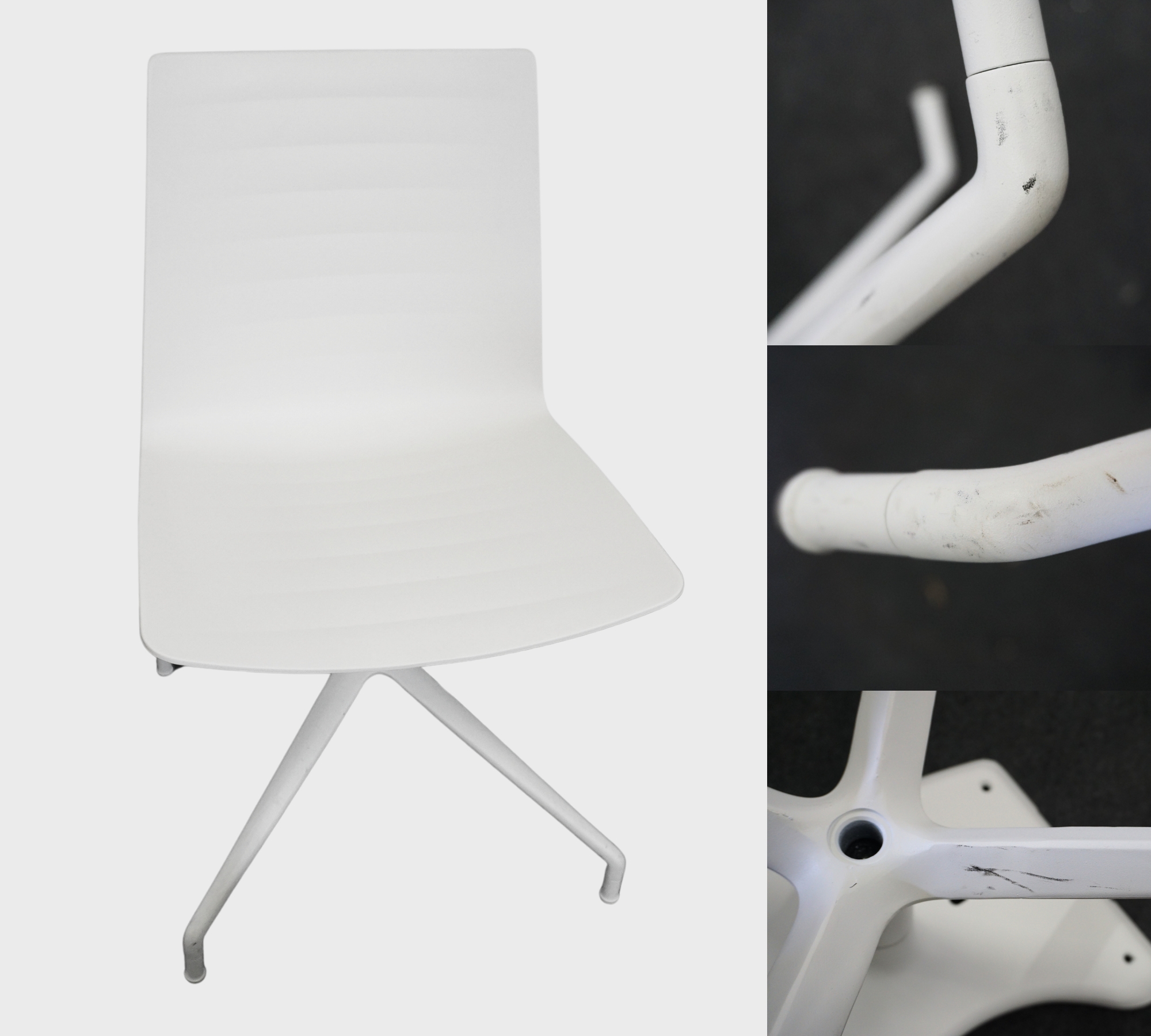 Flex SI1639 Corporate Stuhl Aluminium Weiß