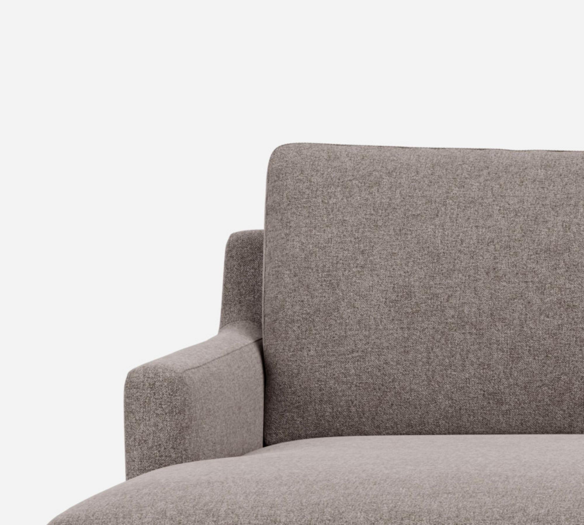 Astha 3-Sitzer Sofa Récamiere Links Olena Mole