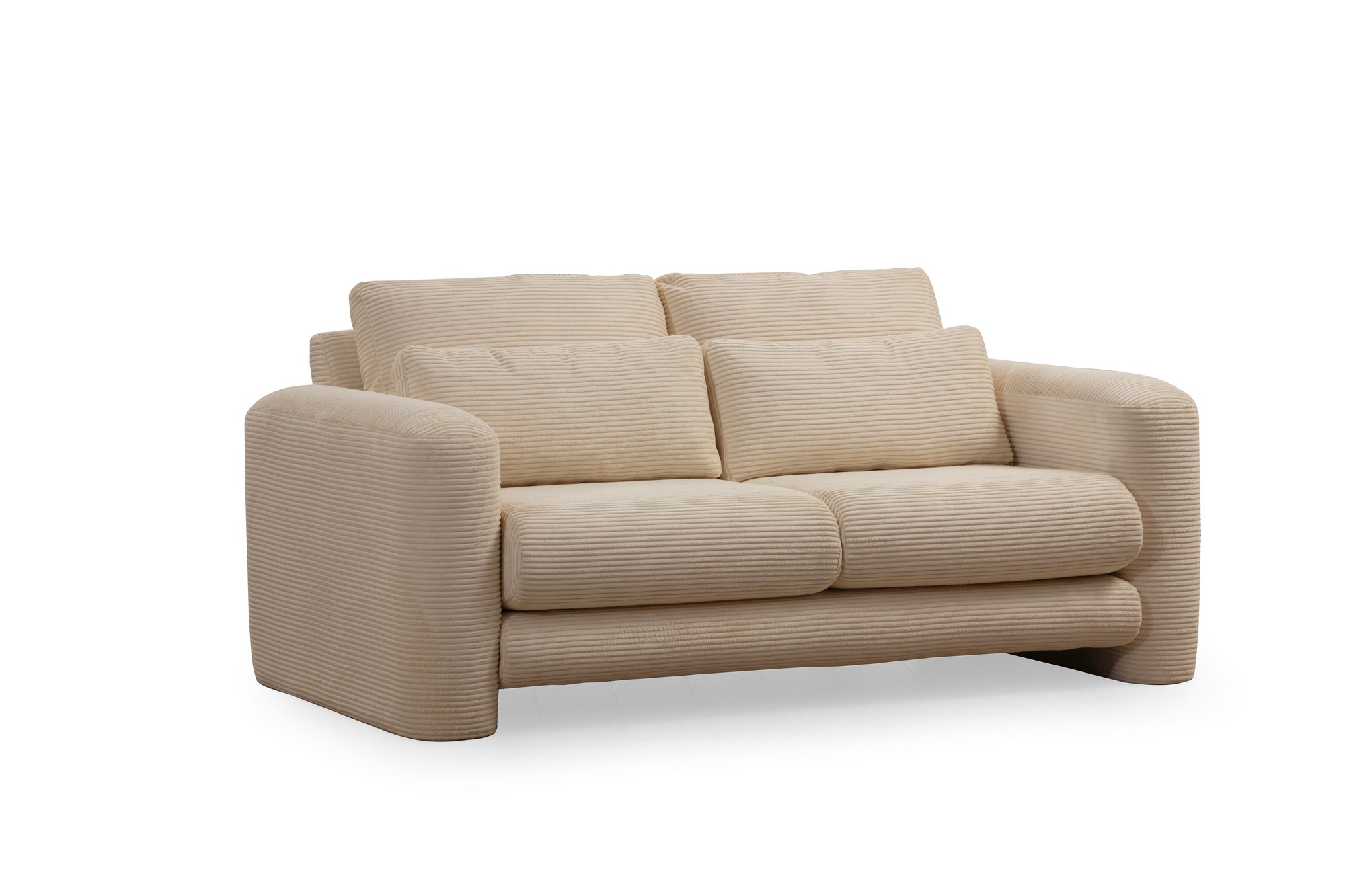 Sofa 2-Sitzer Beige