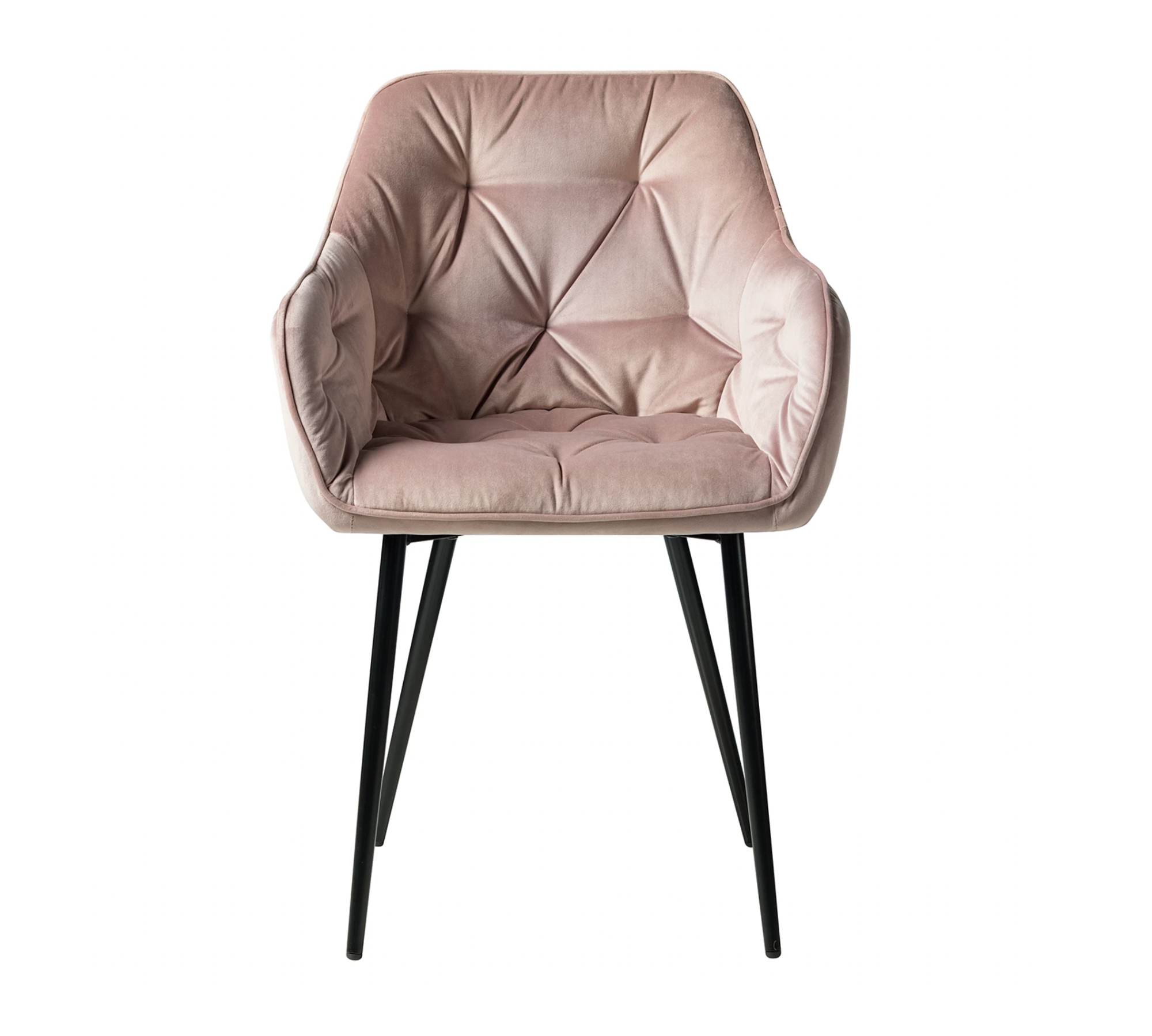 Armchair TILLY Velvet Vilda: Dusty pink Single chair