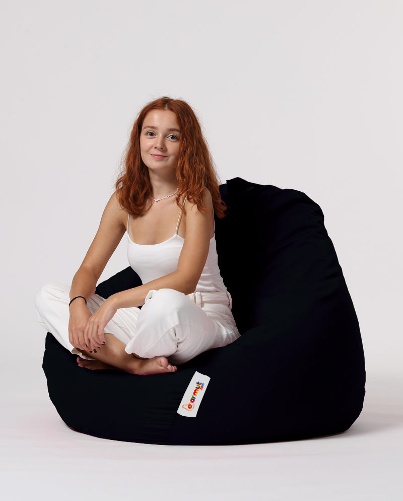 XXL Garten Sitzsack Schwarz