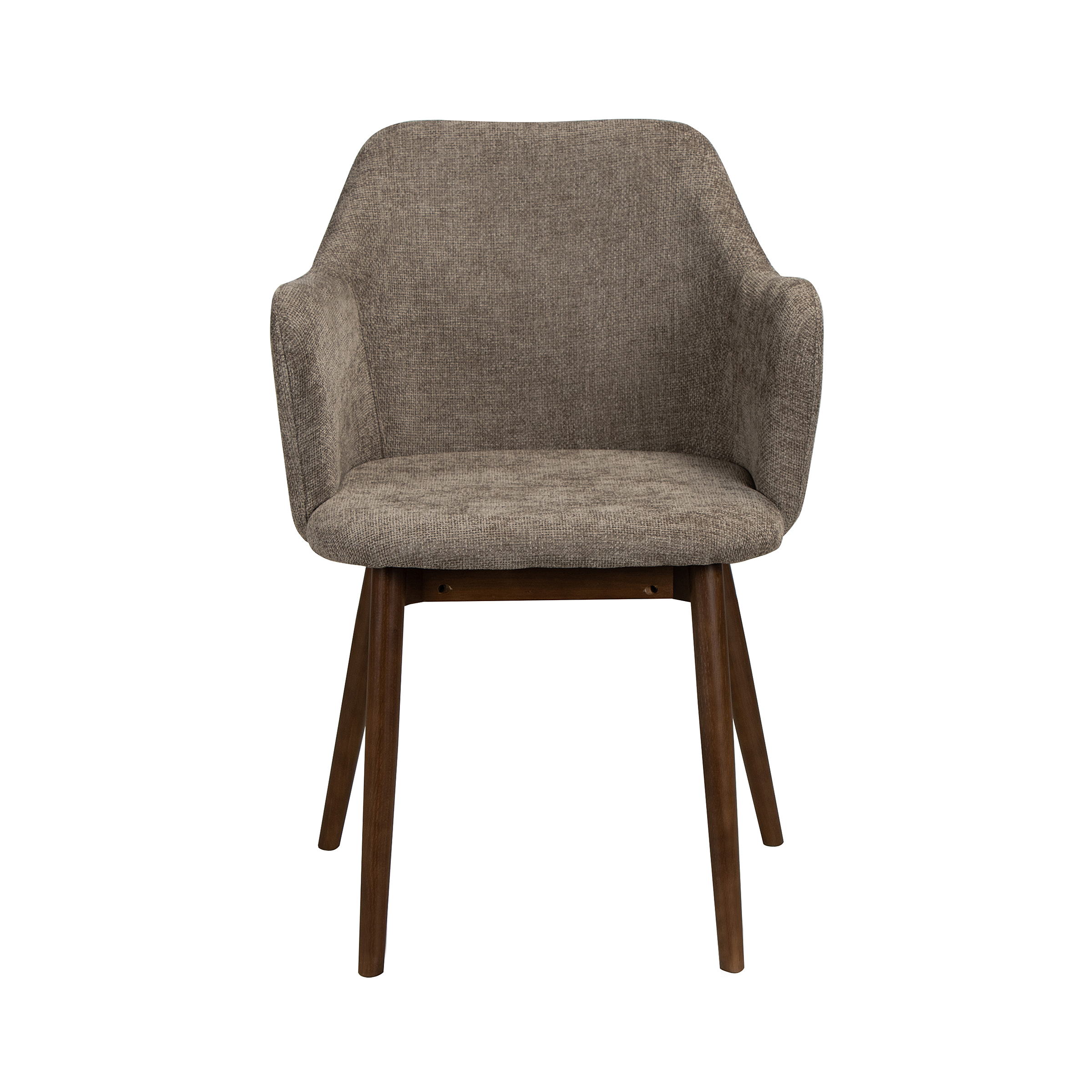 Armchair SKAUO Set of 2 Taupe