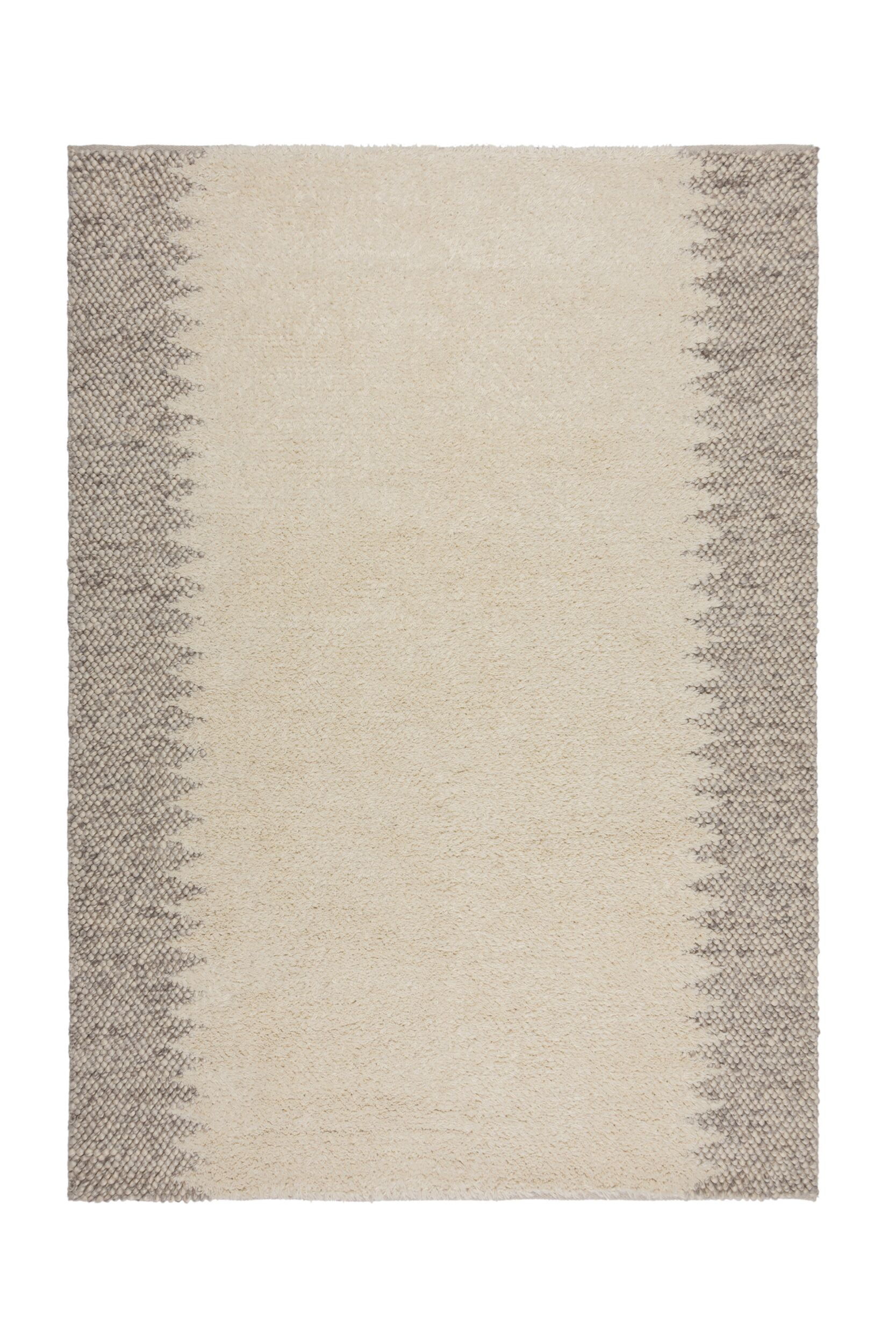 Minerals Border Carpet Light Brown 160x230cm