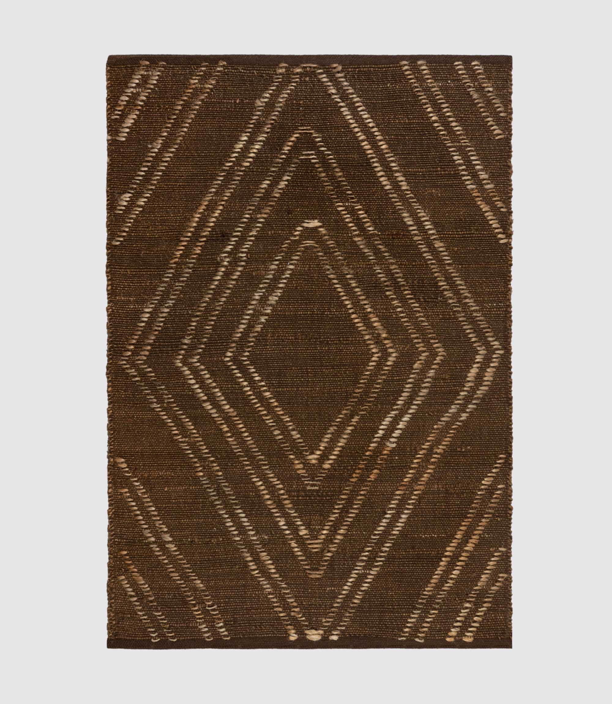 Jute-Teppich Trey Handgewebt Natur 160 x 230 cm
