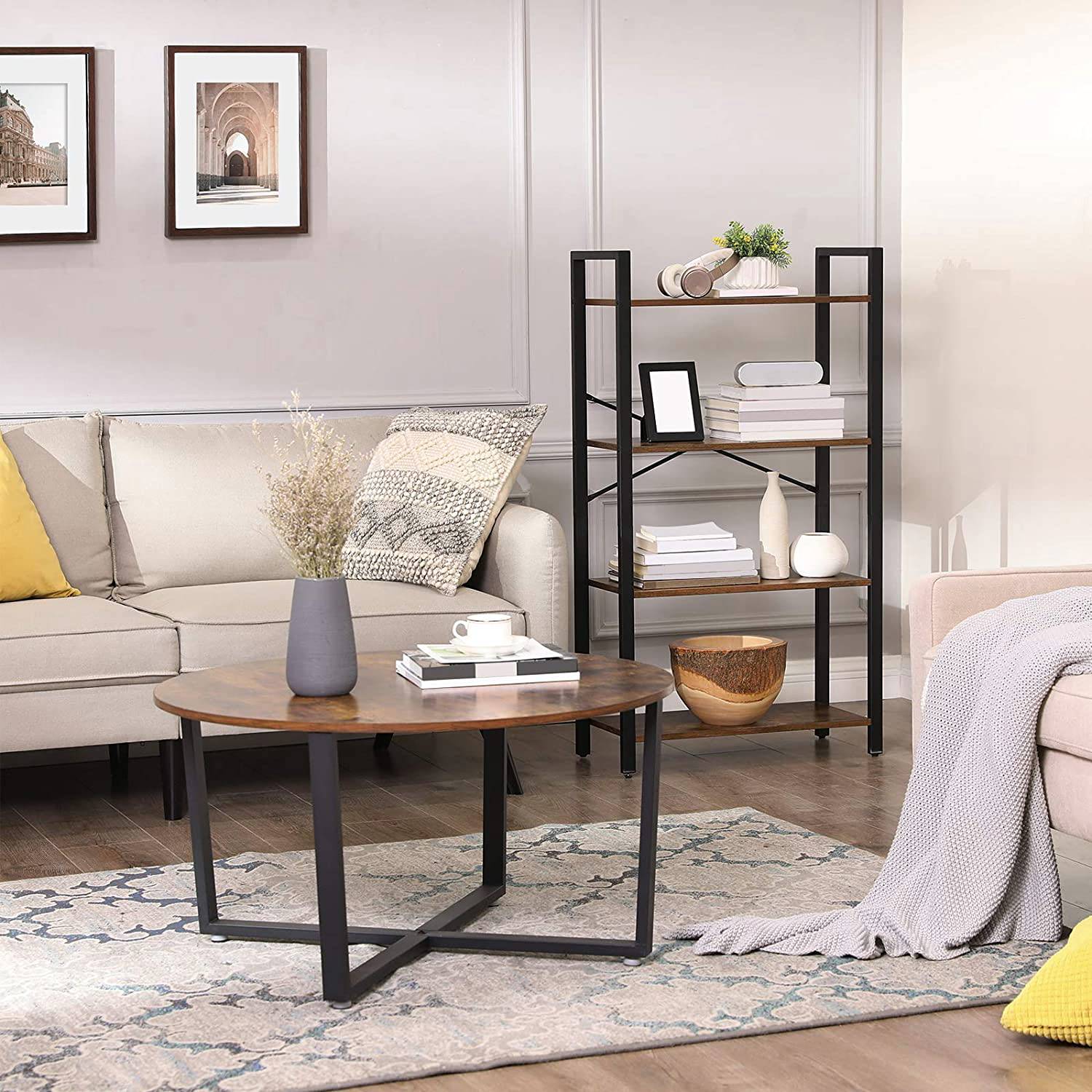 Shelf Leesville III Brown Black