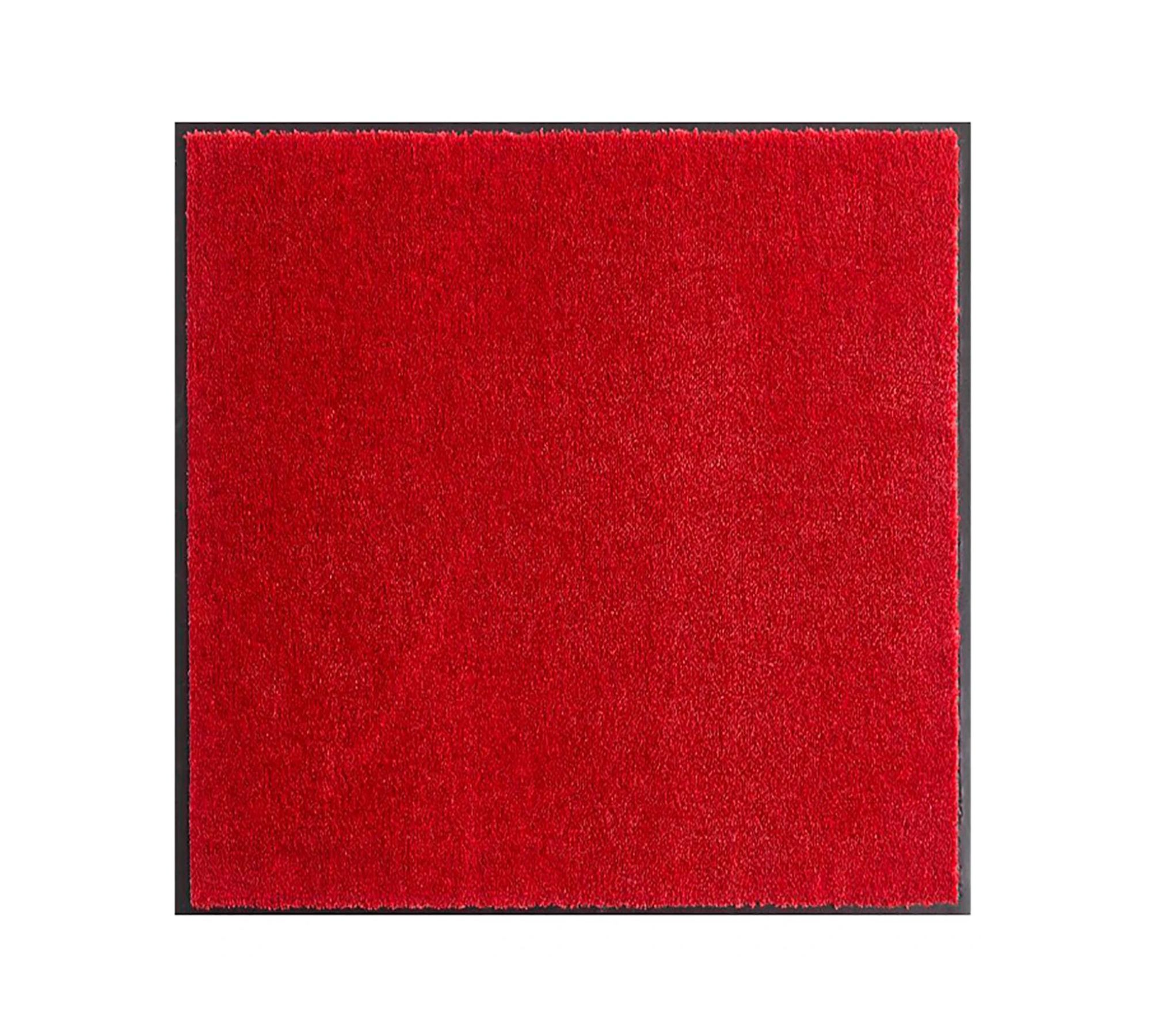 Fußmatte Mischgewebe Rot 100 x 100 cm