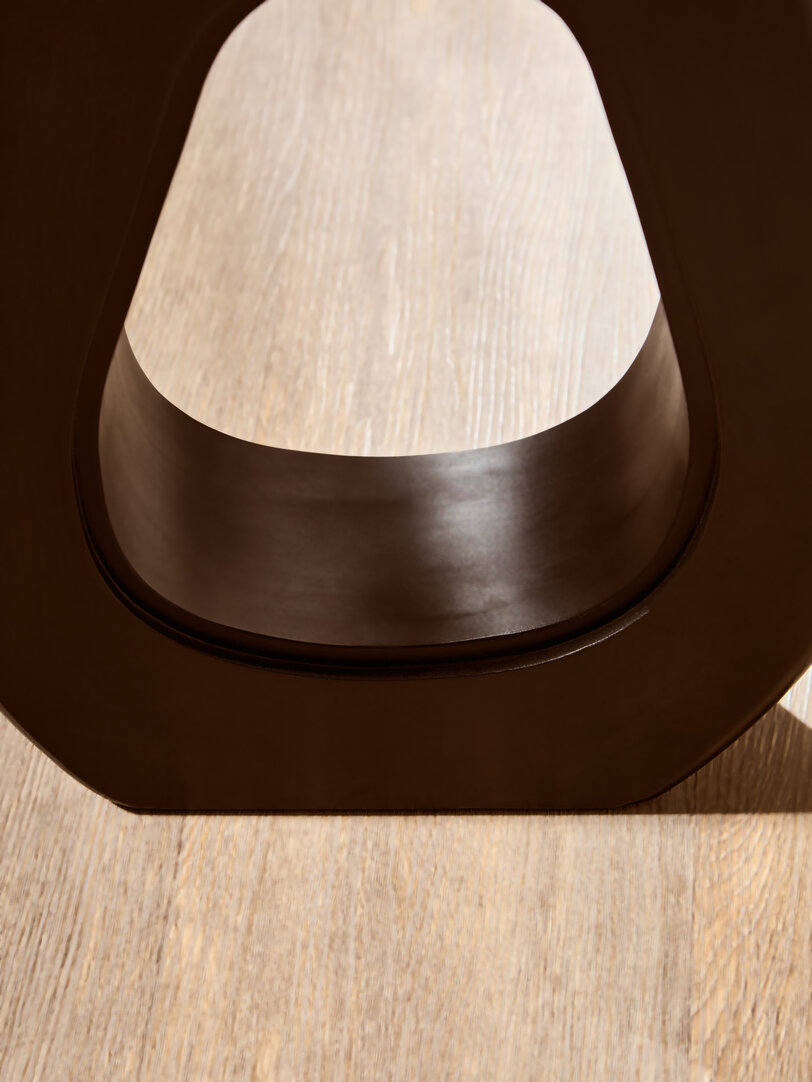 Walsa Side Table Mango Wood Black