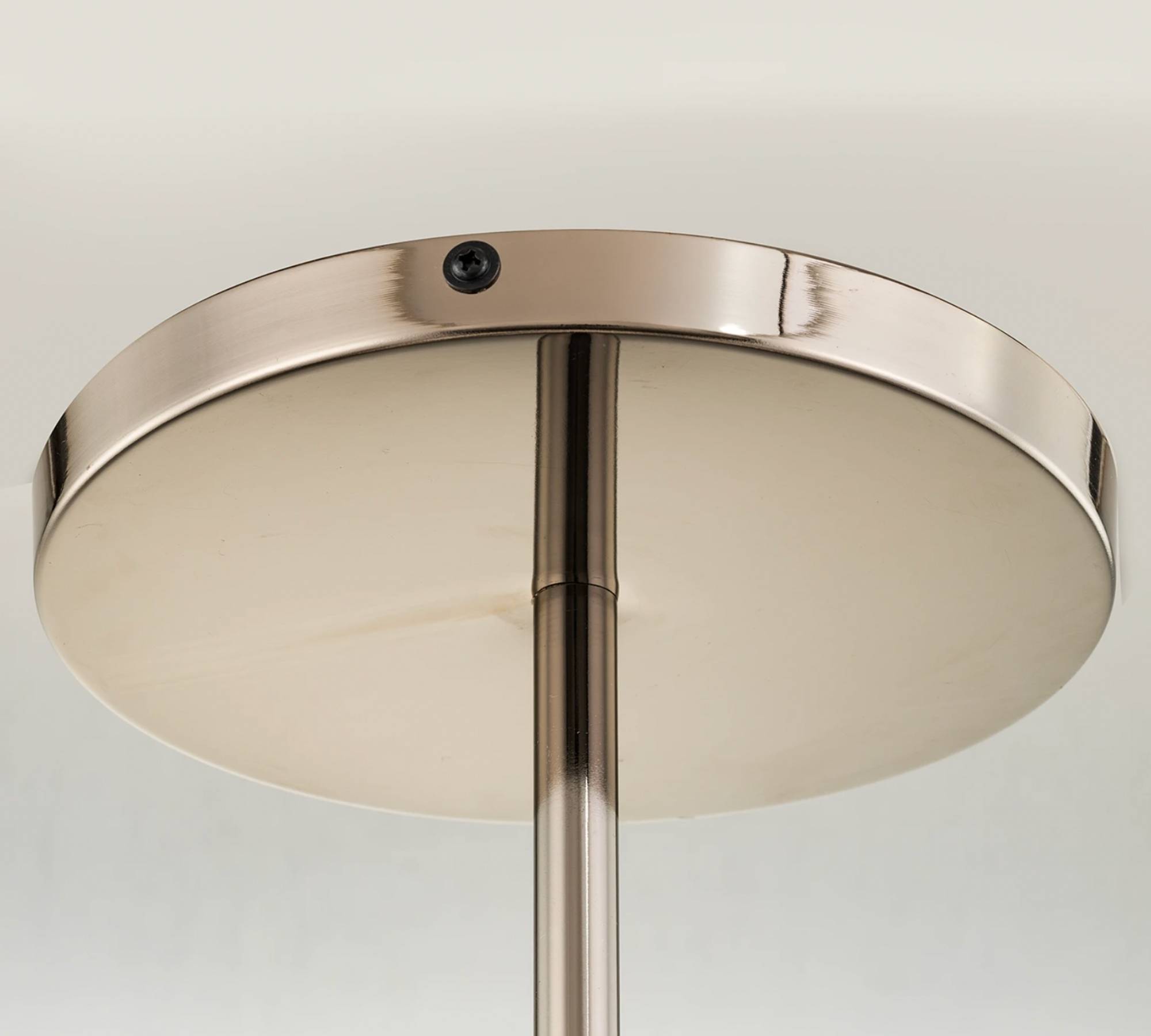 10-Flammige LED-Pendelleuchte Rauchglas