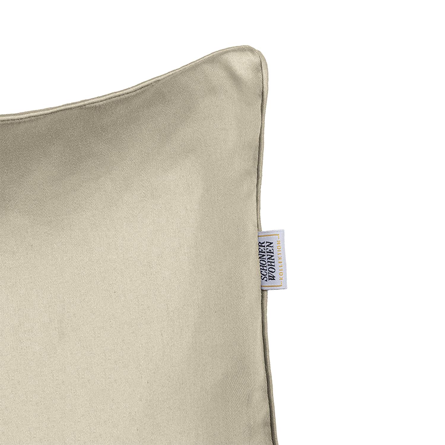 Kissenbezug Pure Baumwolle Beige