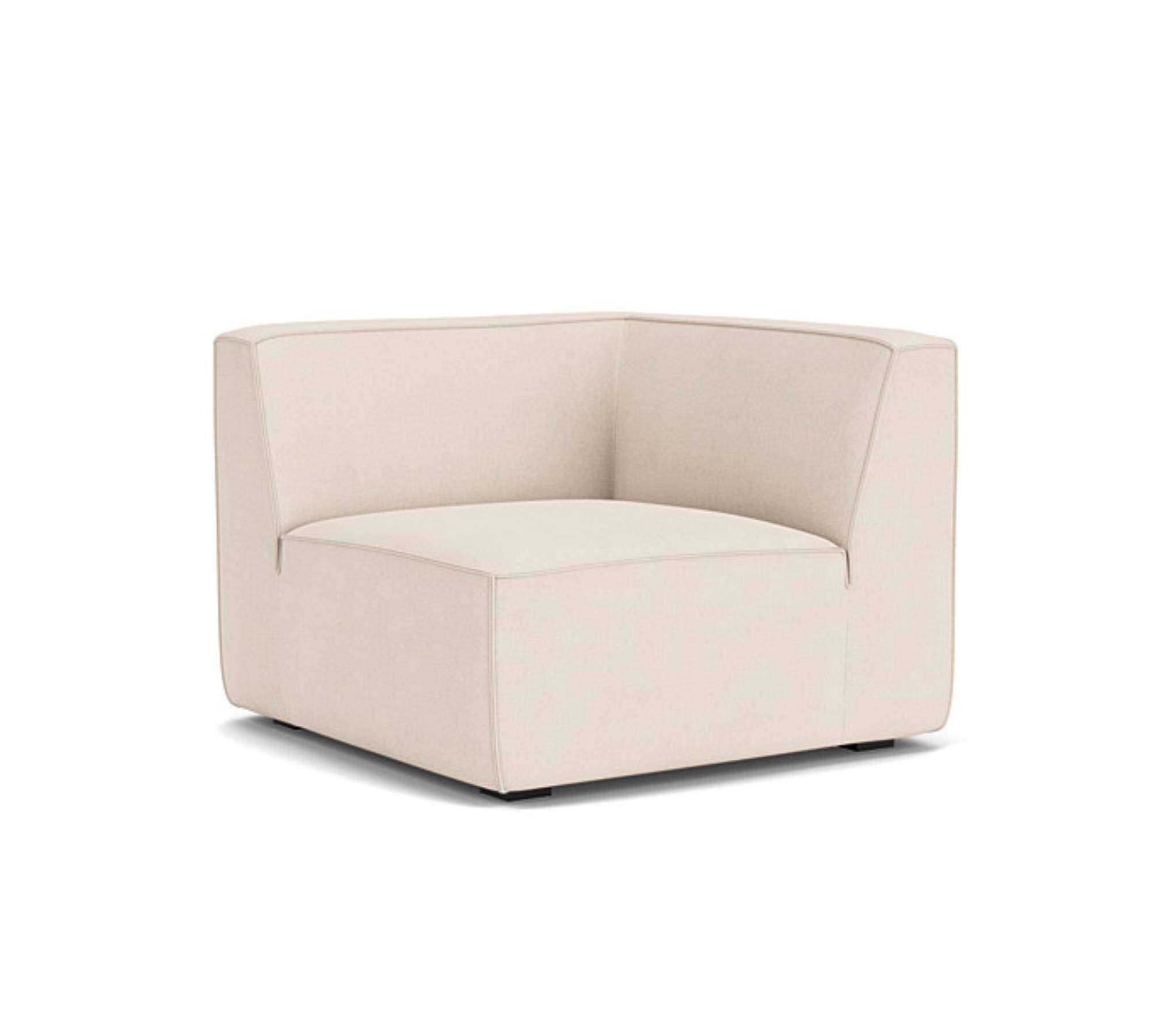 Dane 1-Seater Corner Module Left Mark Sand