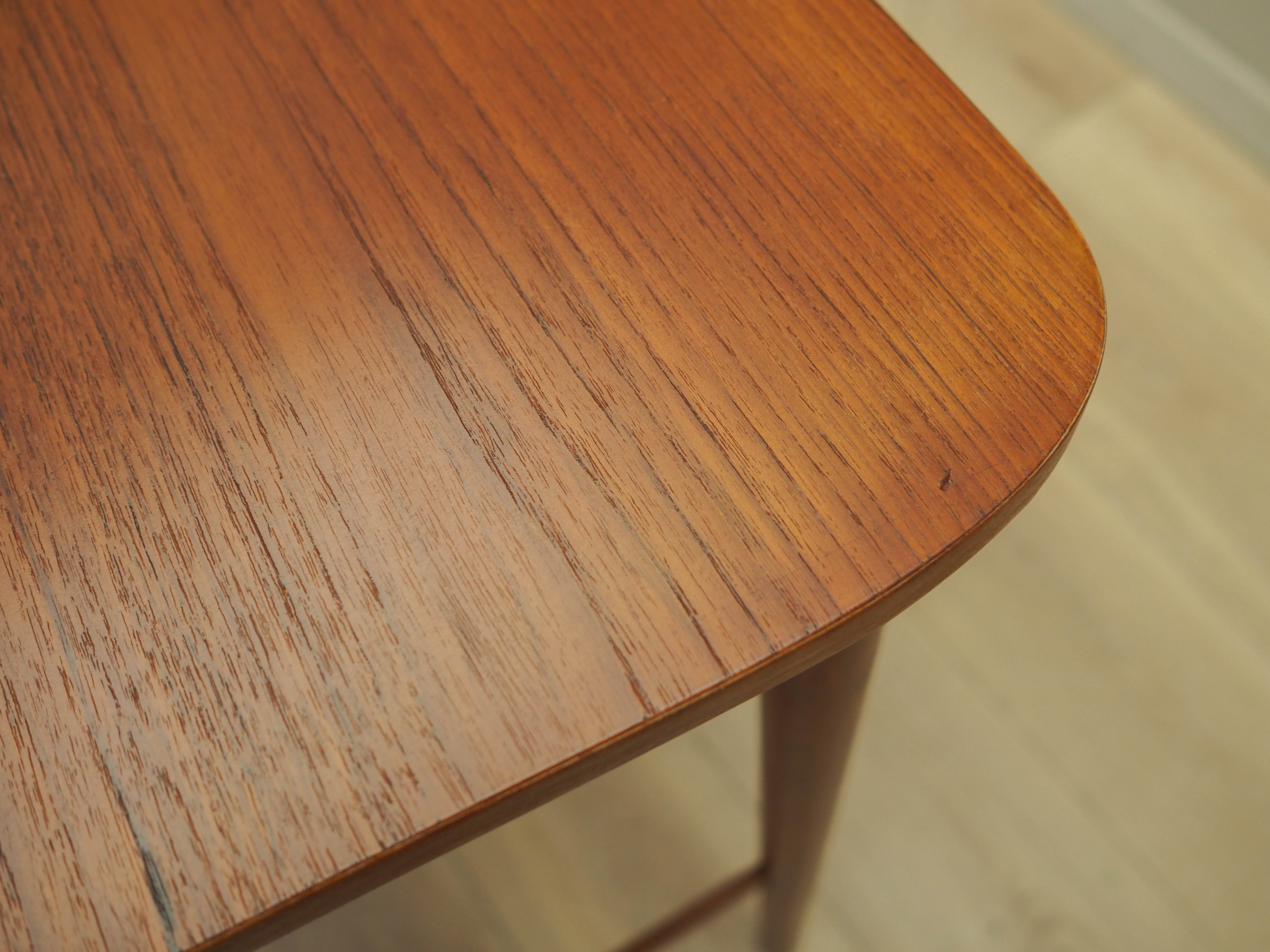 Teak-Schreibtisch Braun 1960er Jahre