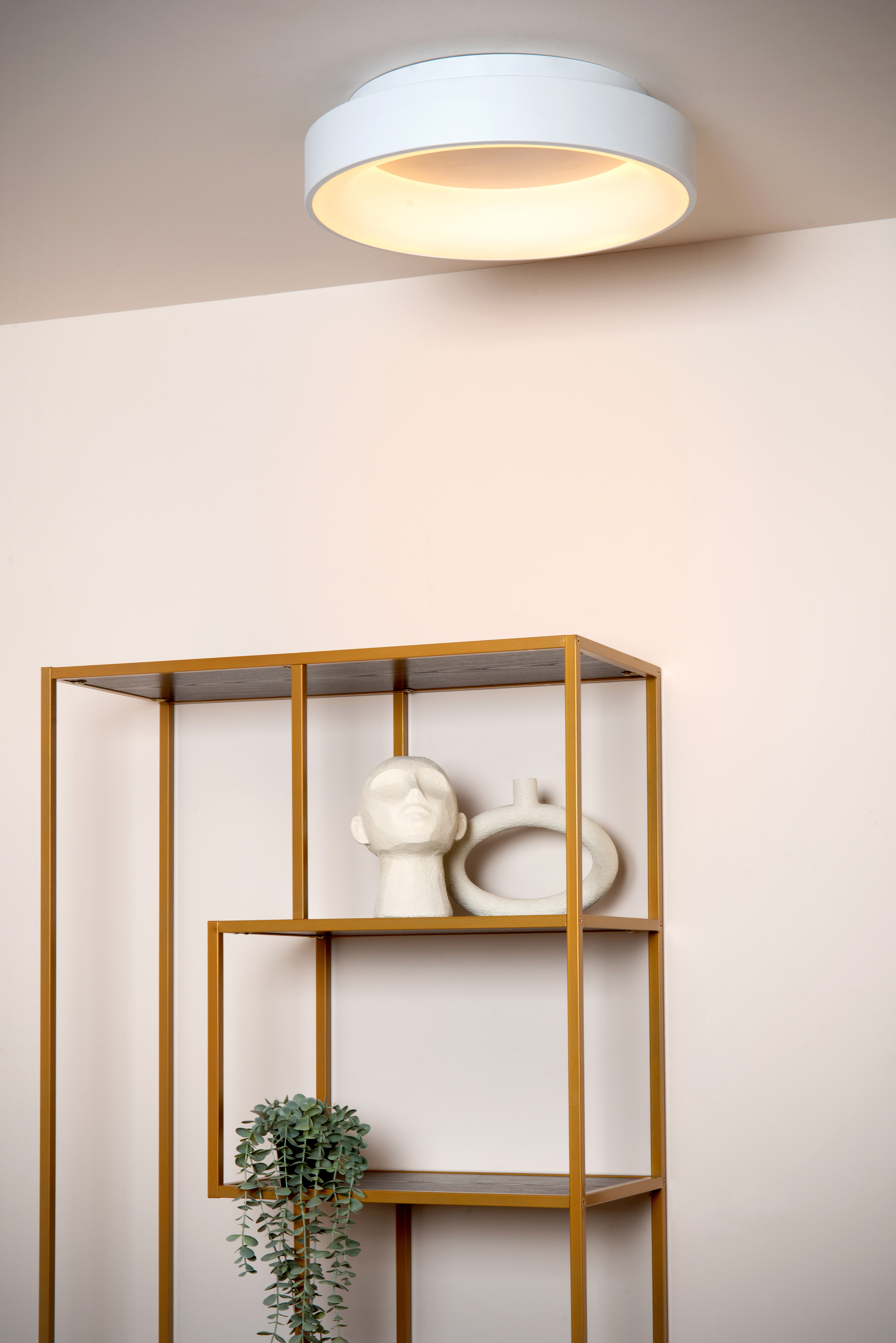 Mirage Ceiling Lamp Iron White 45 cm