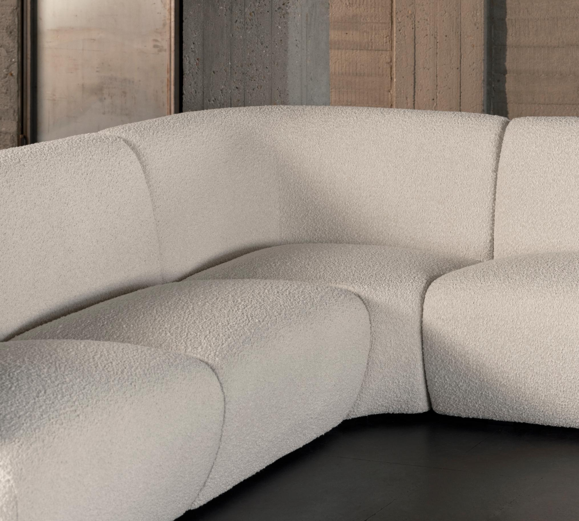 Paula Module 1-seater Right Maya Cream