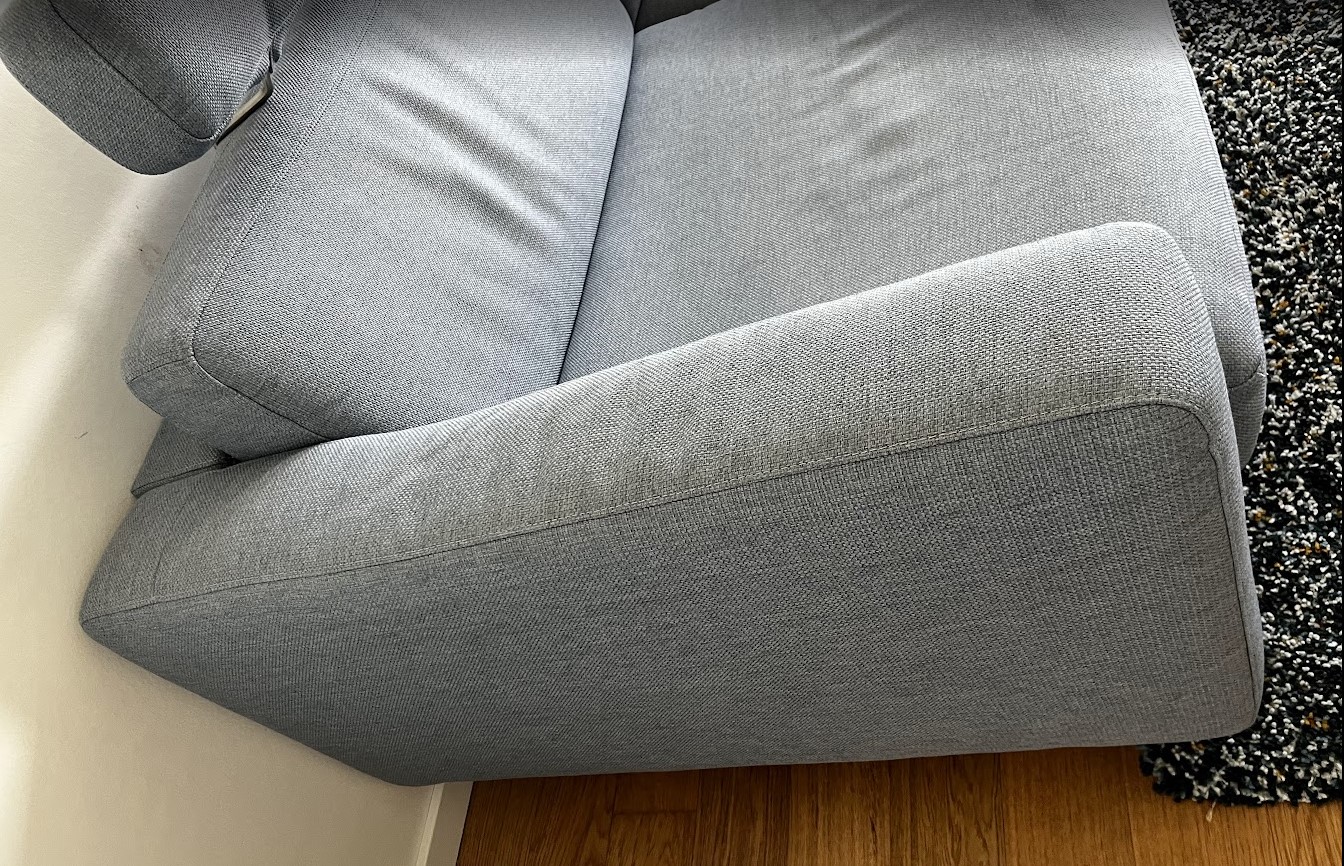 3-Seater Sofa Bed Blue