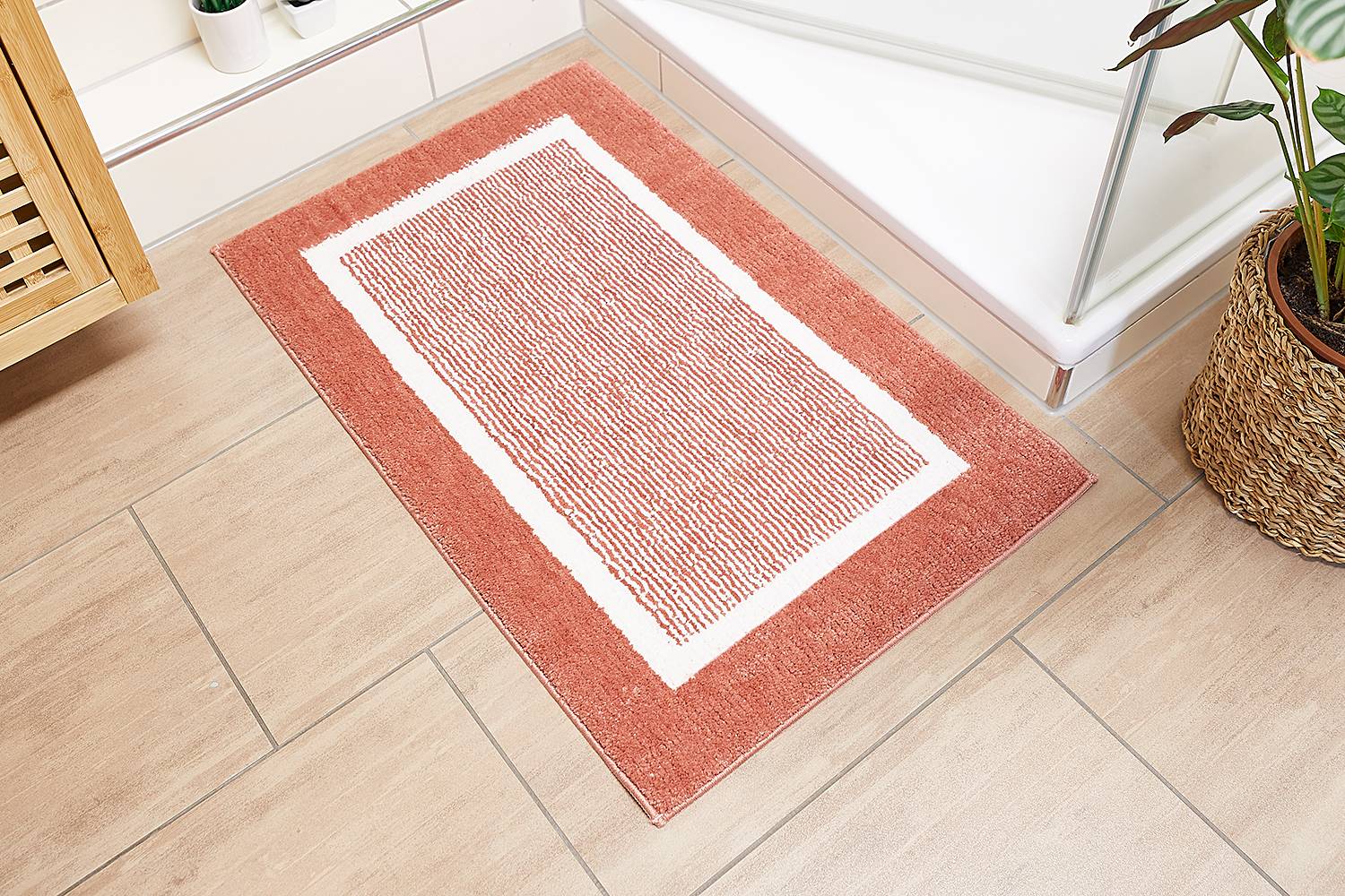Maui Badematte Rot 50 x 80 cm