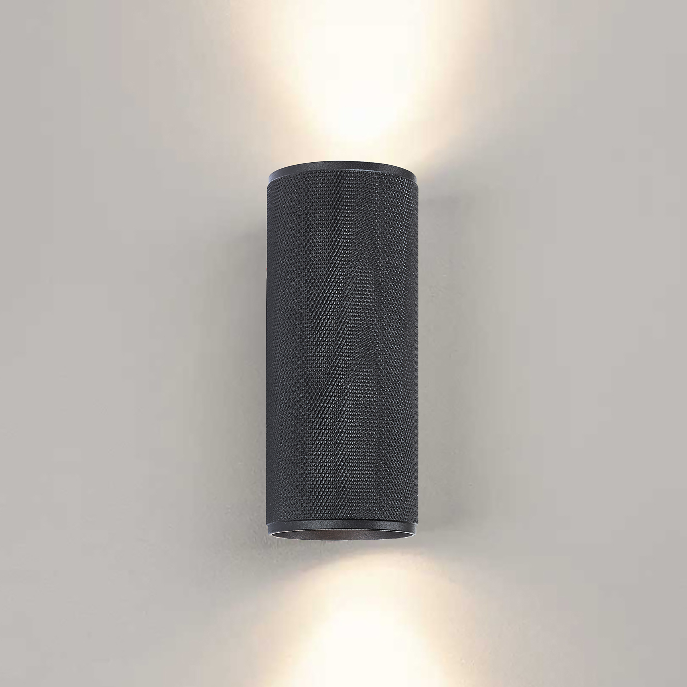 Wandleuchte Marty Typ B Aluminium Schwarz Flammenanzahl: 2