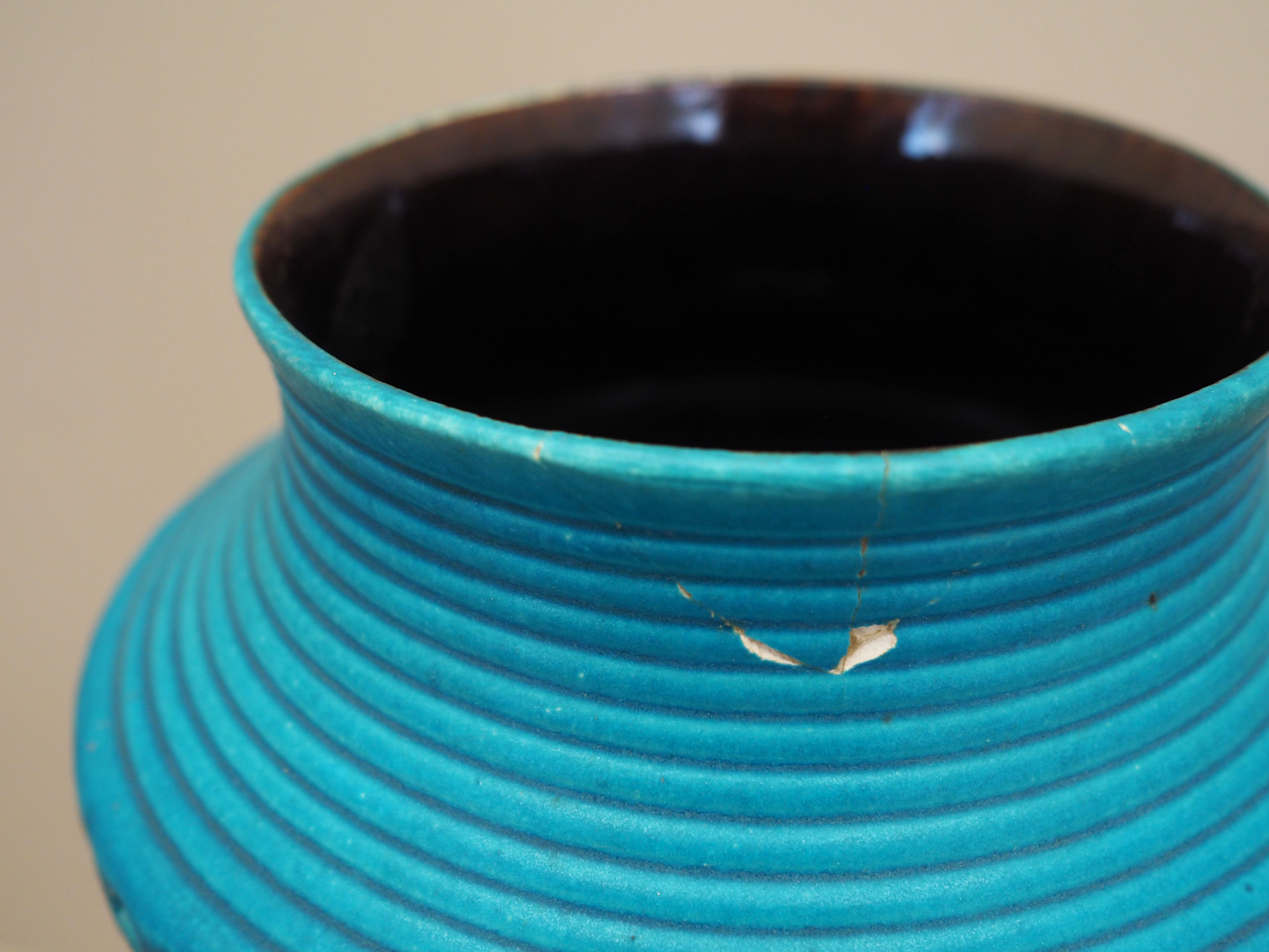 Vase Keramik 1960er Jahre